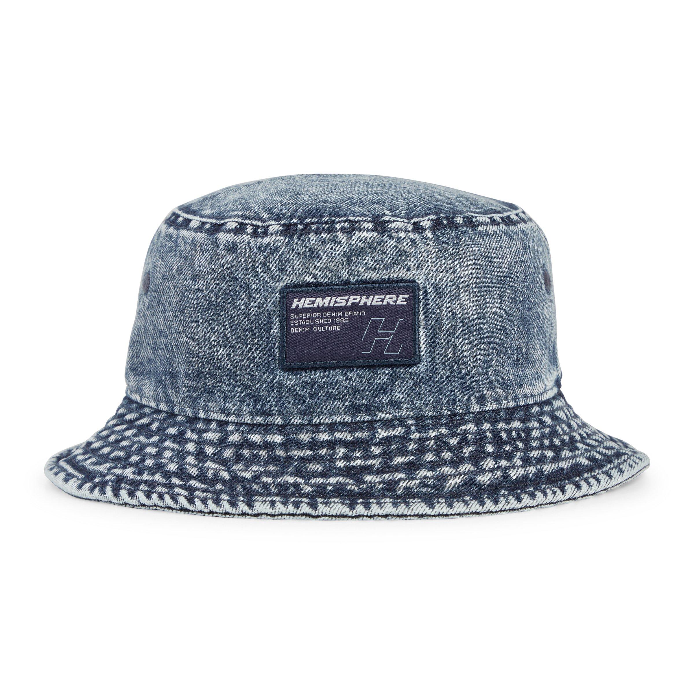 Indigo Denim Bucket Hat (3149665) | Hemisphere
