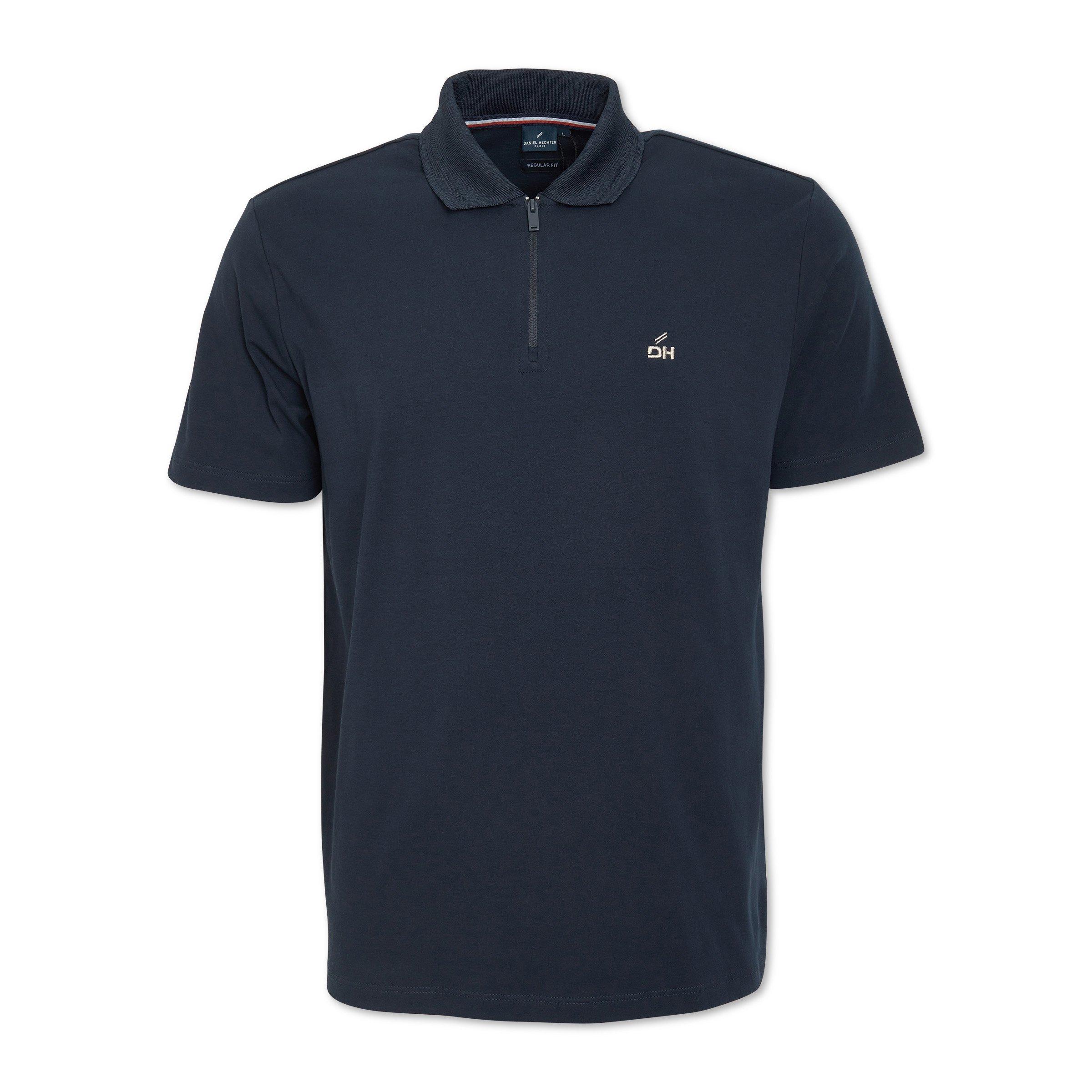 Navy Quarter-zip Golfer (3151501) | Daniel Hechter