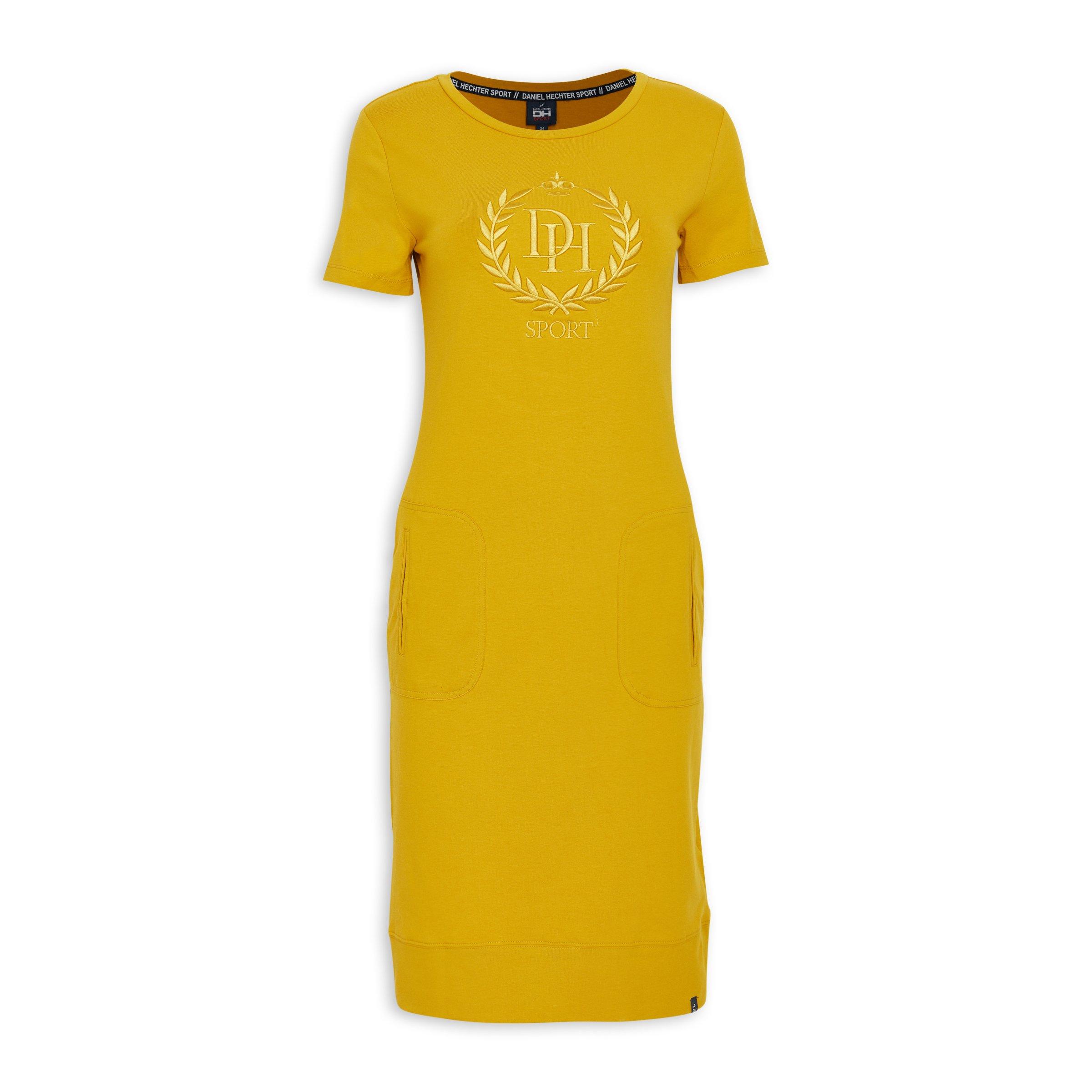 Yellow Embroidered Dress (3151696) Daniel Hechter