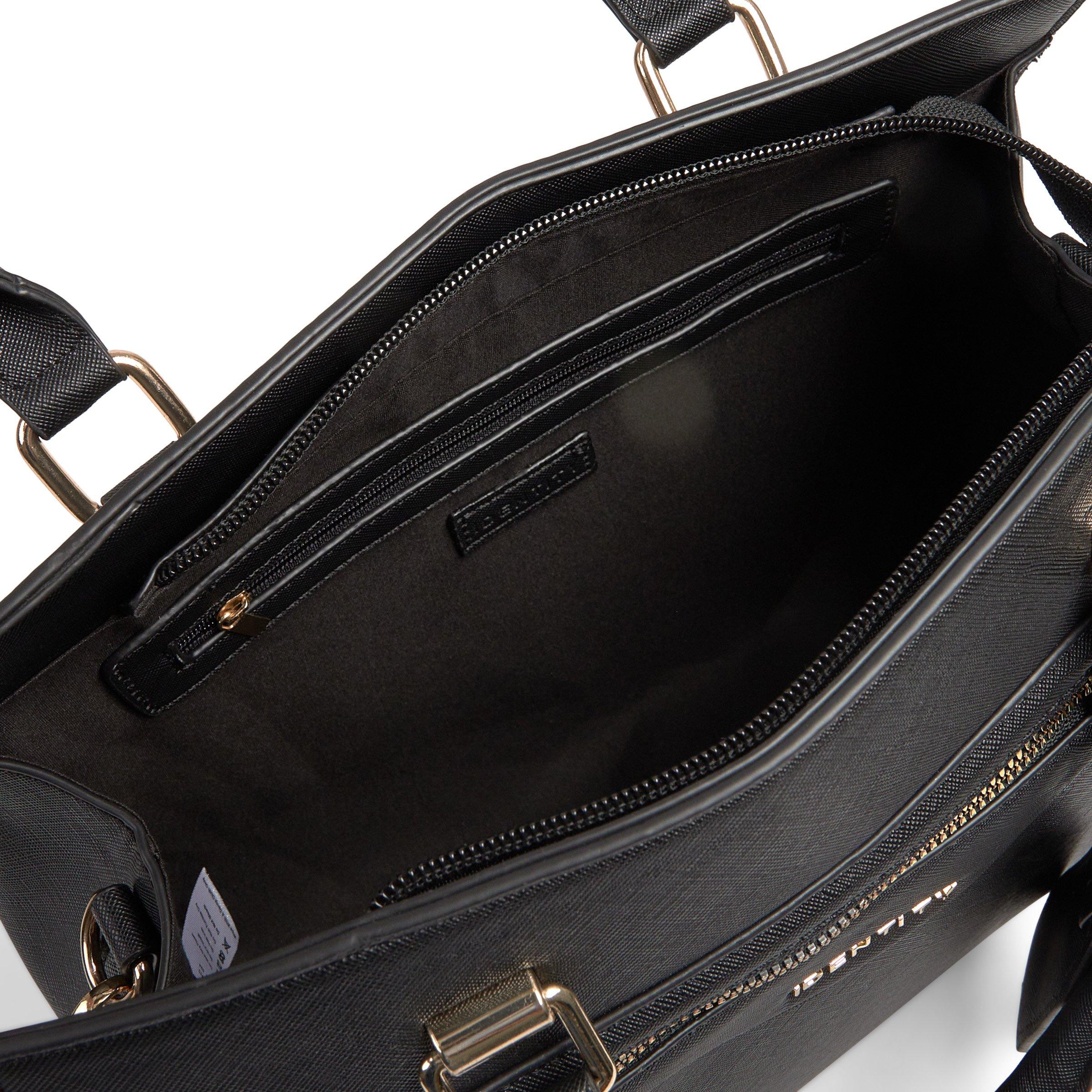 Smart Black Medium Tote Bag (3152815) | Identity