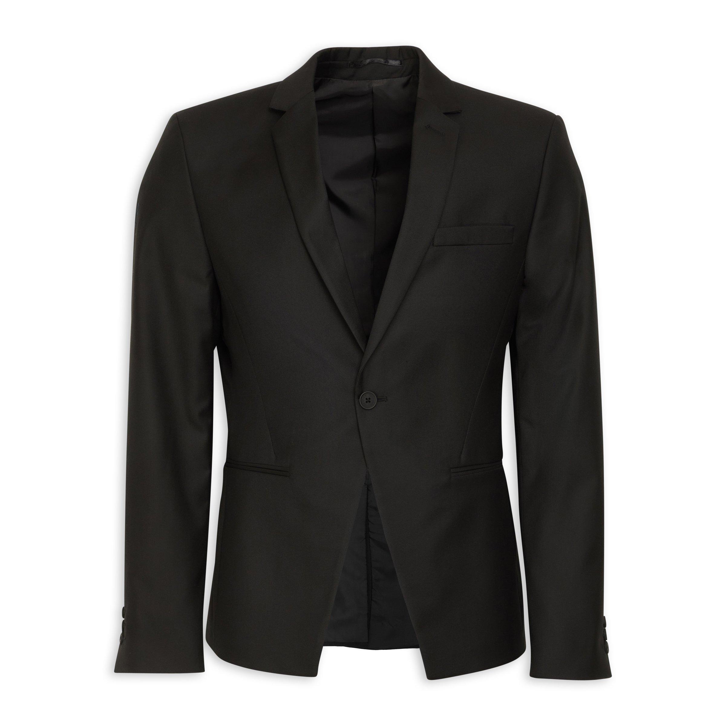 Black thin blazer hotsell