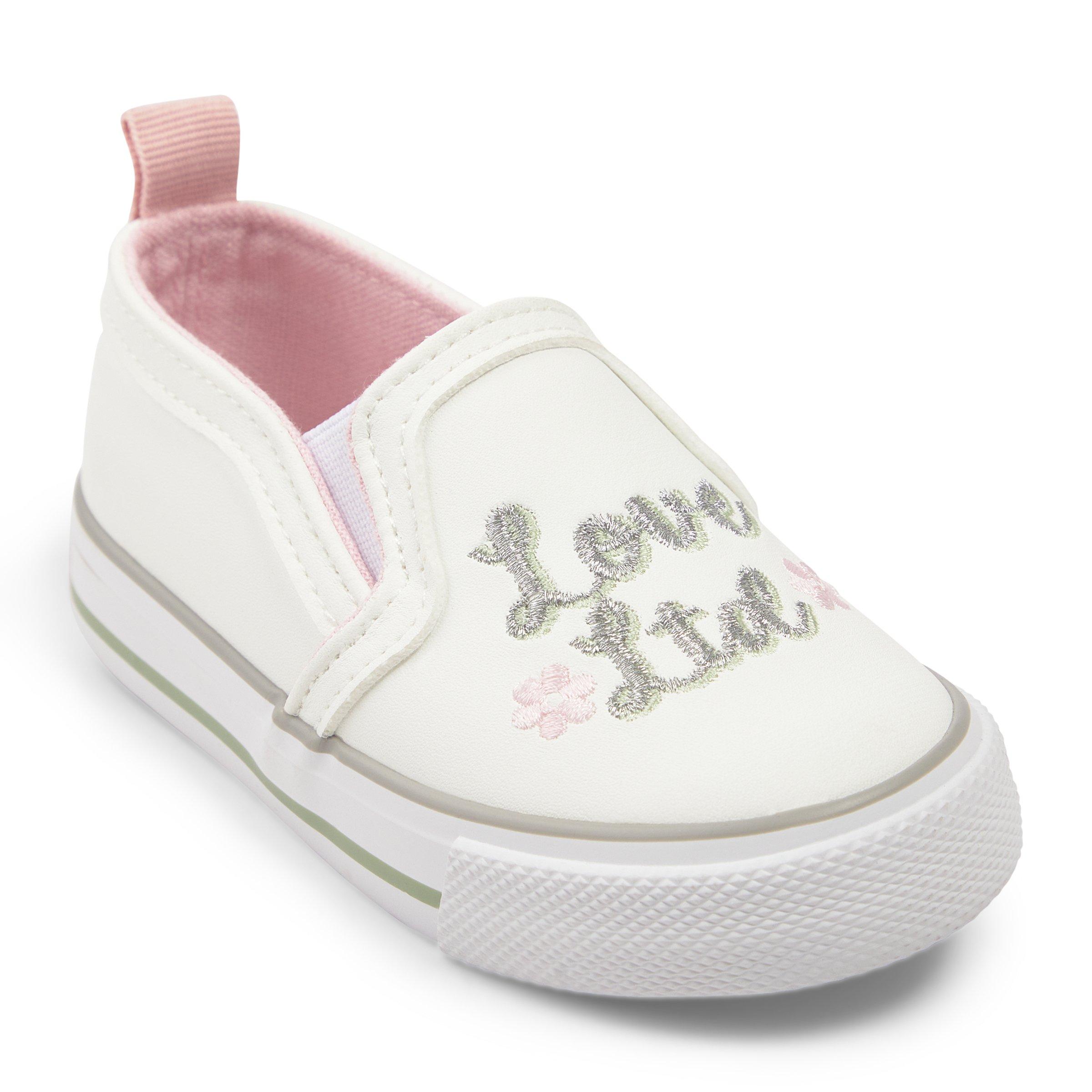 Kid Girls White Slip On Shoes 3153395 LTD Kids