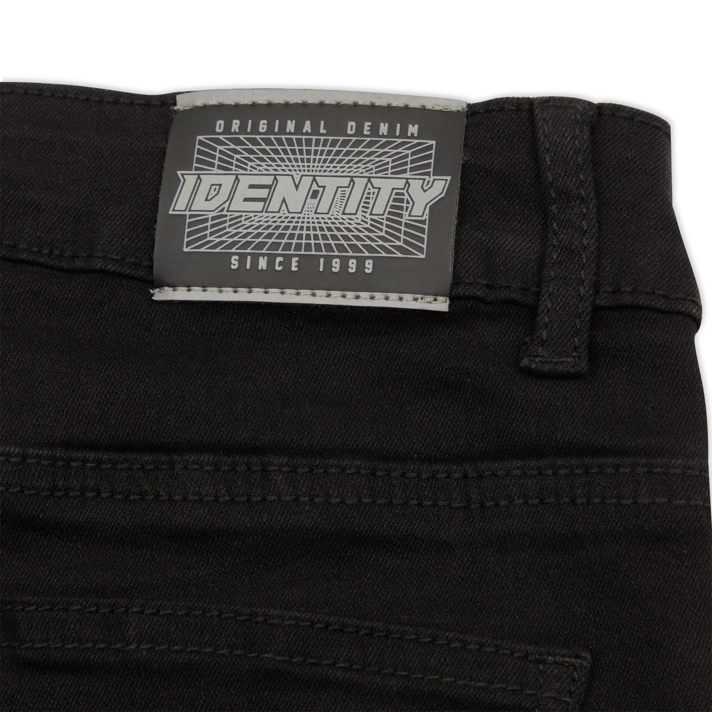 Boys Black Denim Shorts (3153416) | Identity