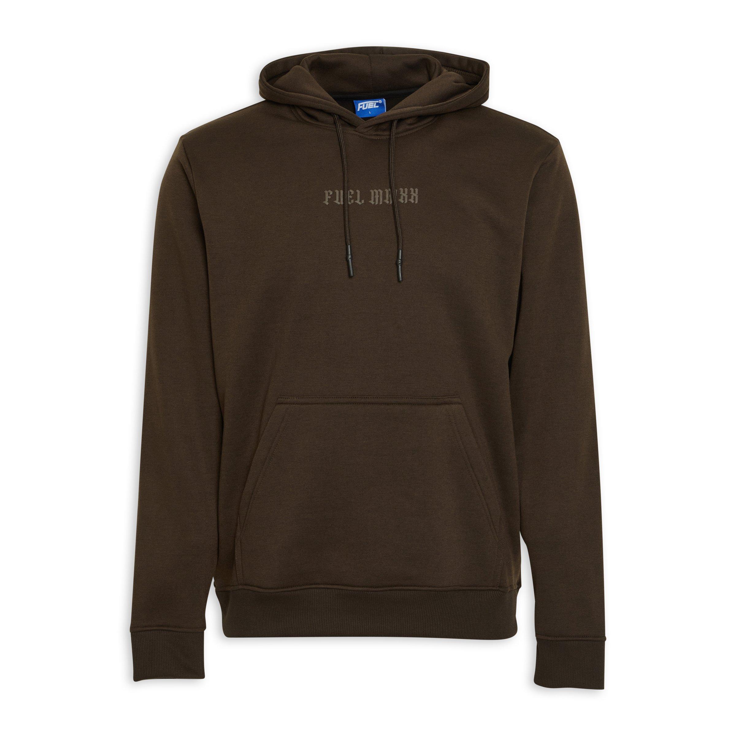 Brown Back Printed Hoodie (3153975) | Fuel