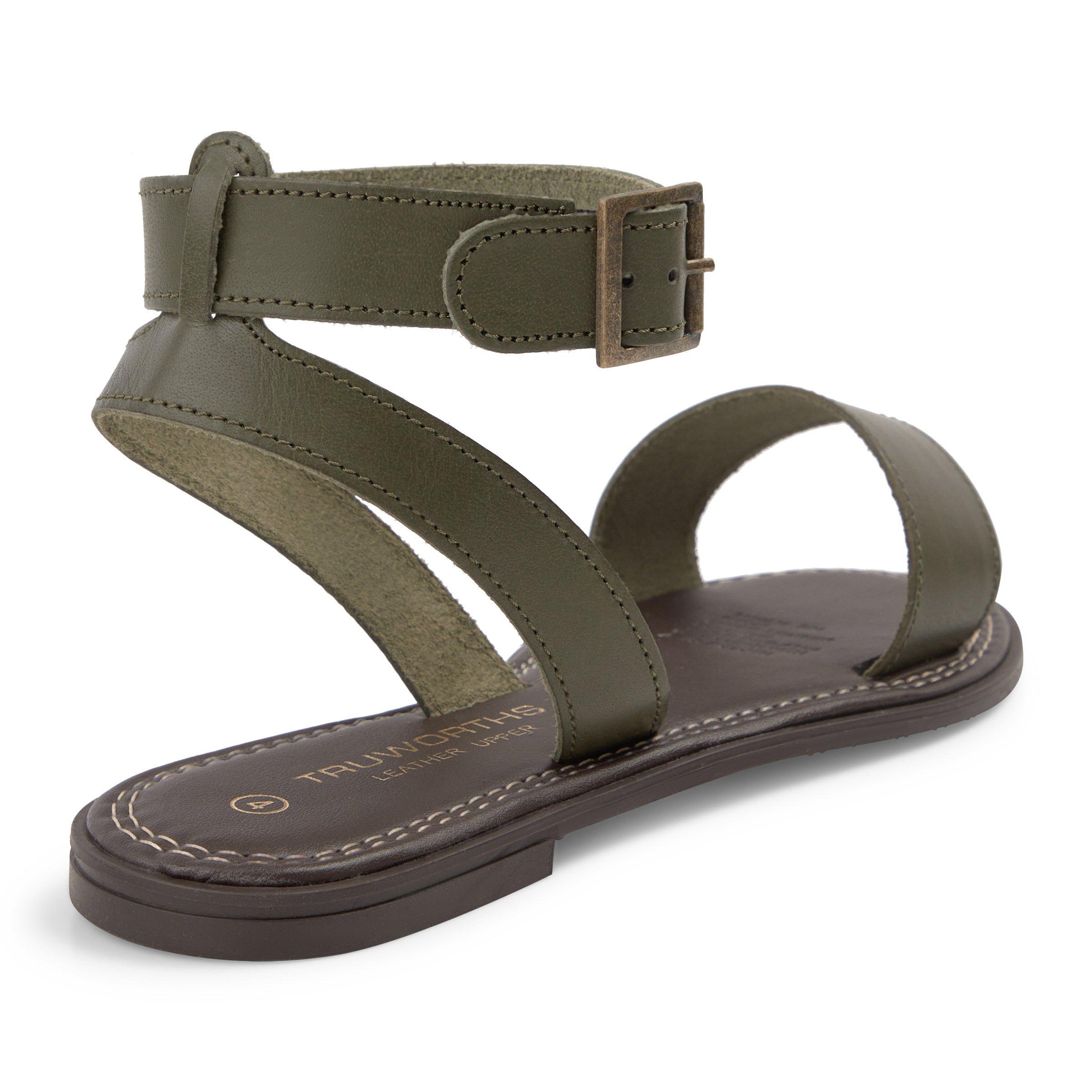 Green Ankle Strap Sandals 3154236 Truworths
