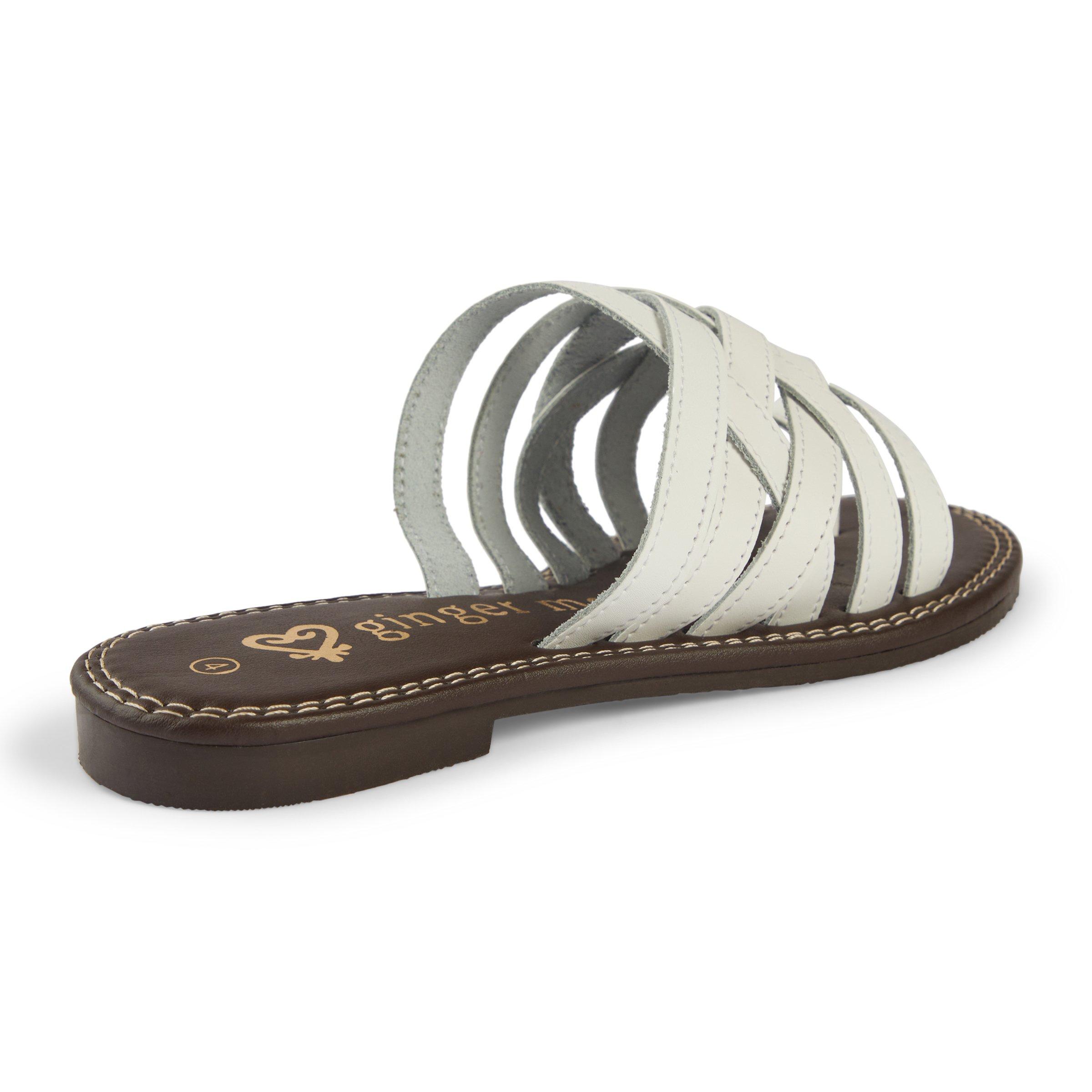 White Toe Post Sandals 3154346 Ginger Mary