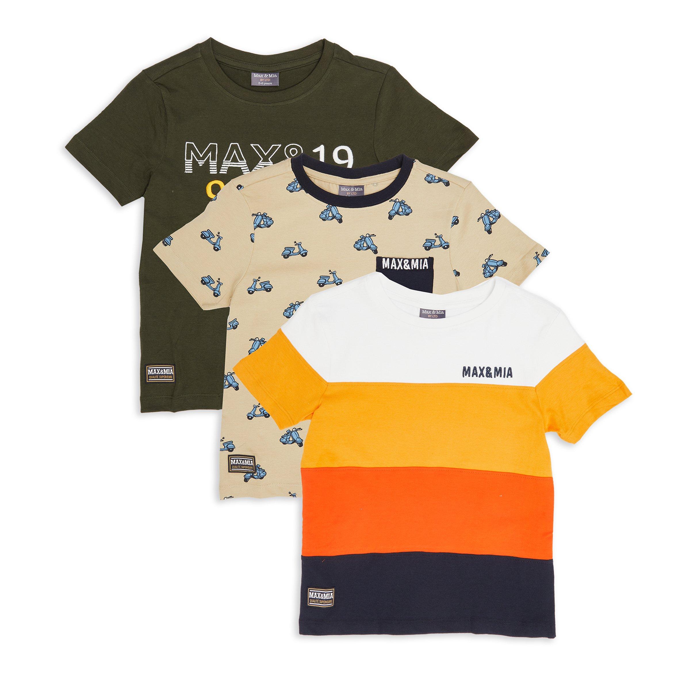 Kid Boy 3 pack T shirts 3154464 Max Mia