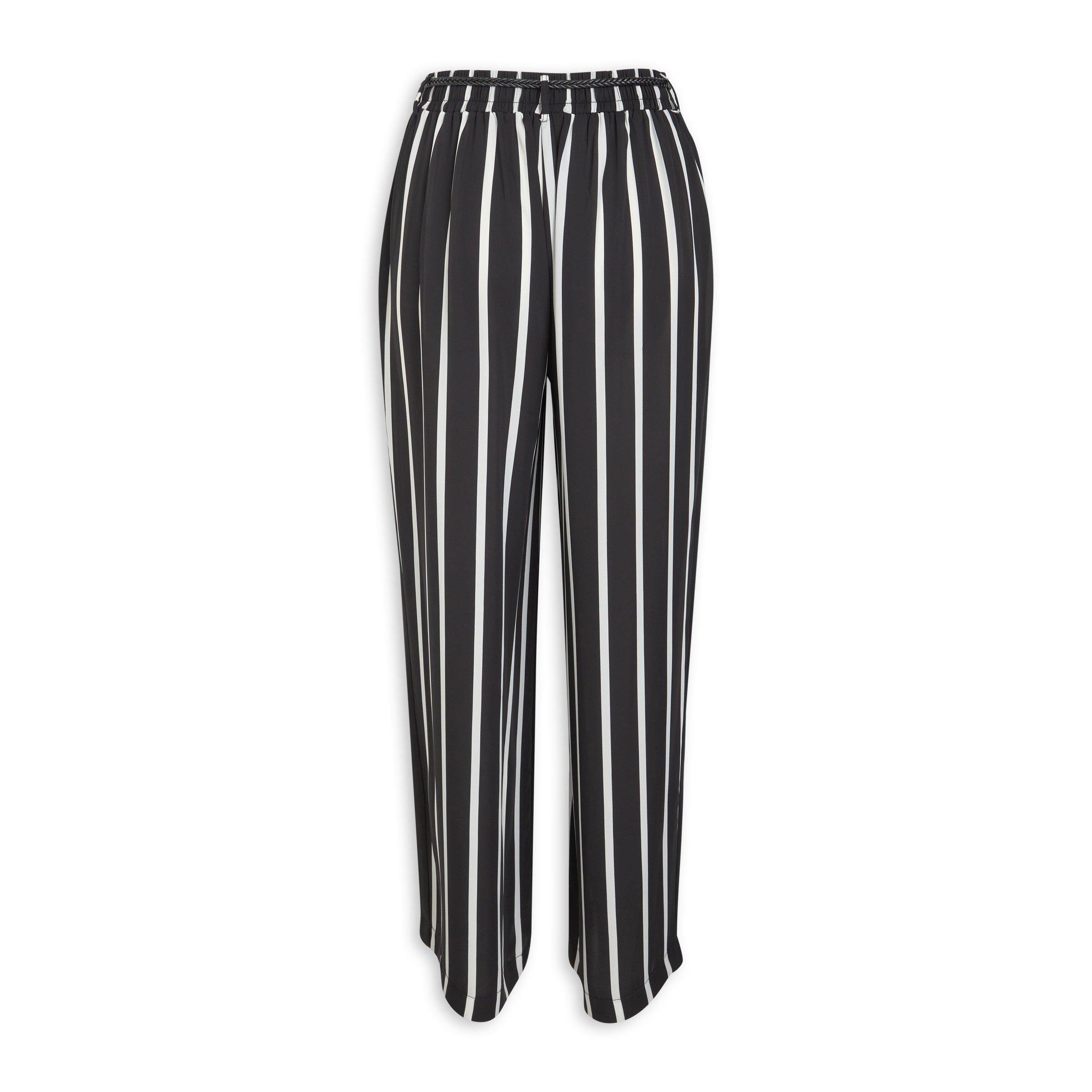 Black And White Striped Wide Leg Pants 3154833 Finnigans