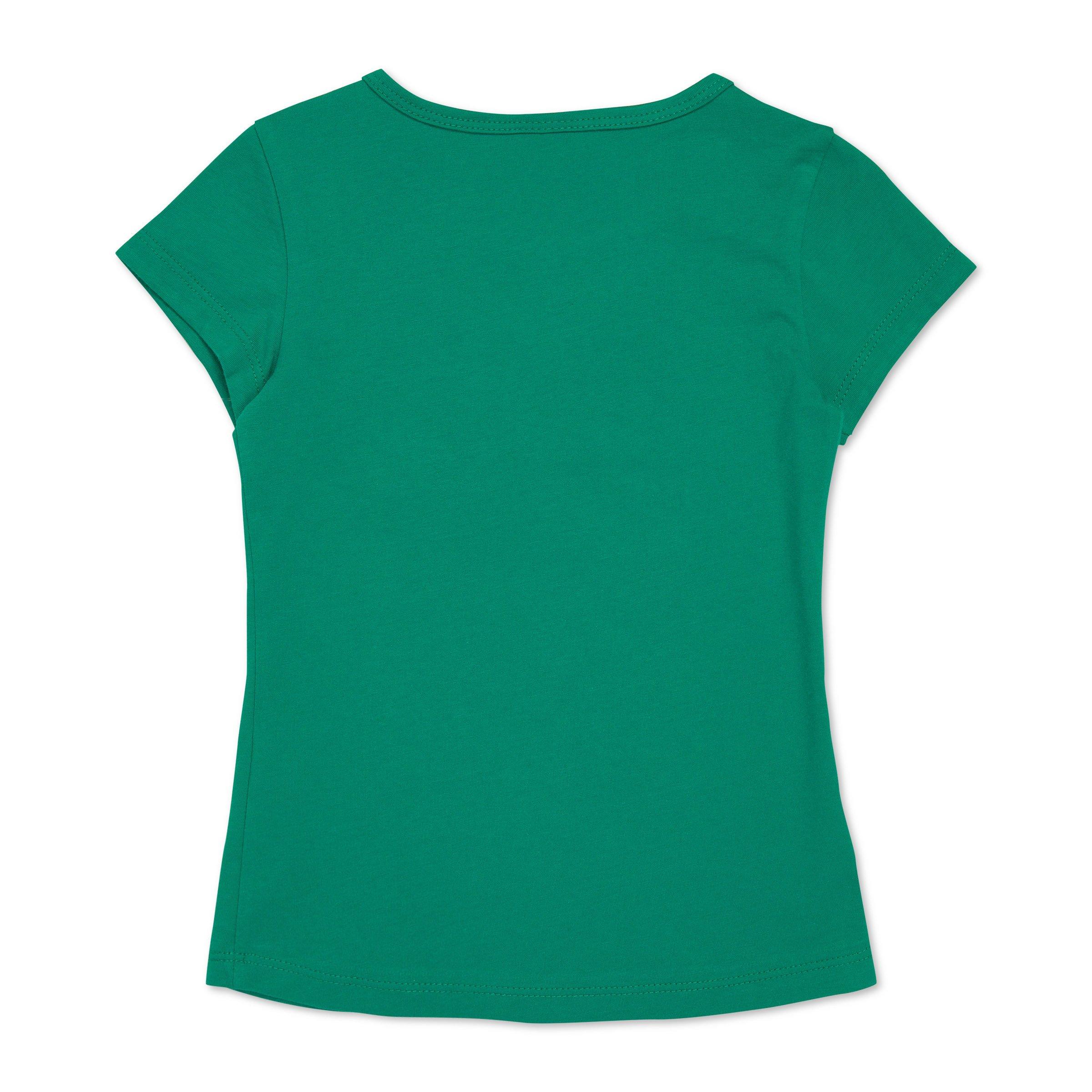 Kid Girls Green Branded T shirt 3154959 Identity