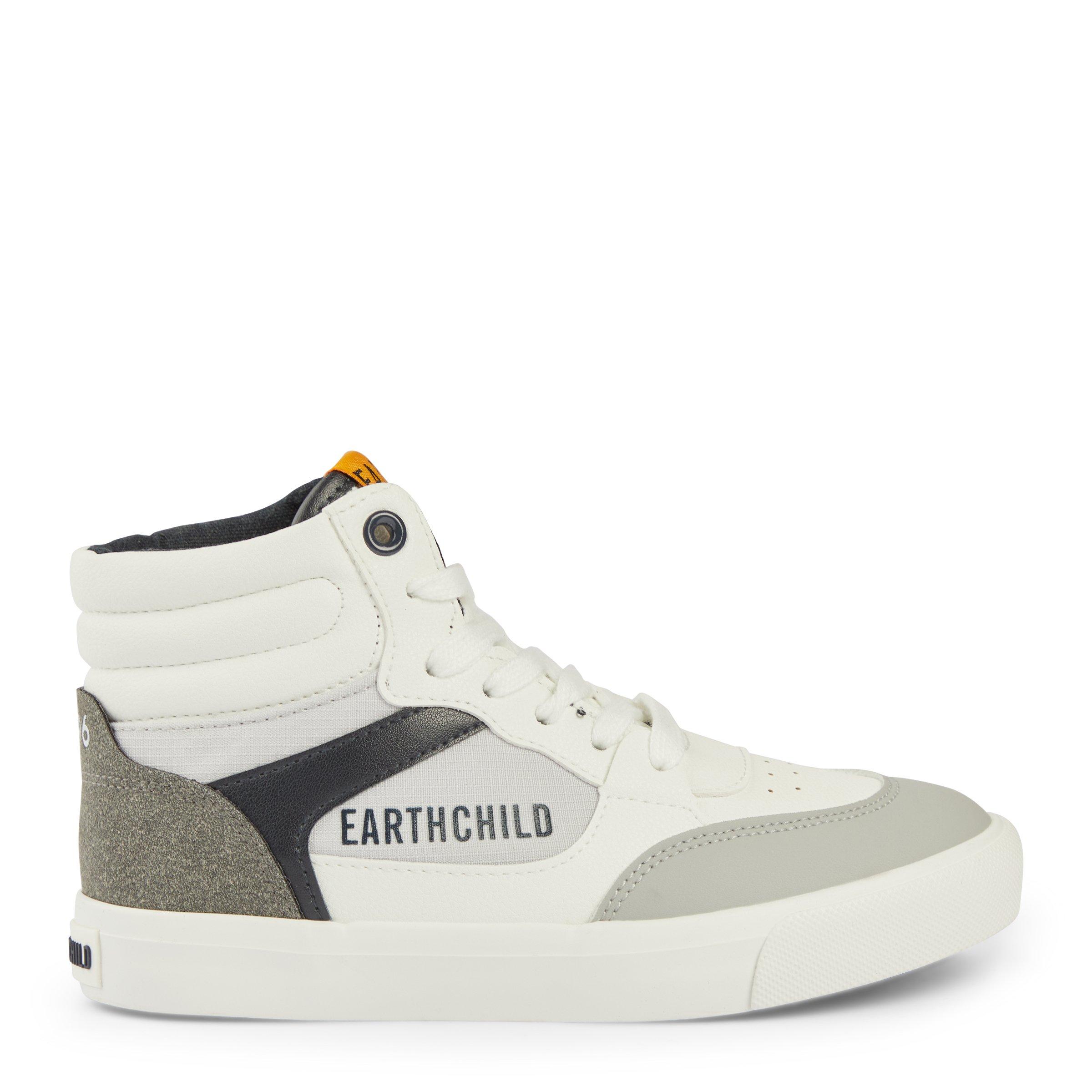 Boys White Hi Top Sneakers 3154978 Earthchild