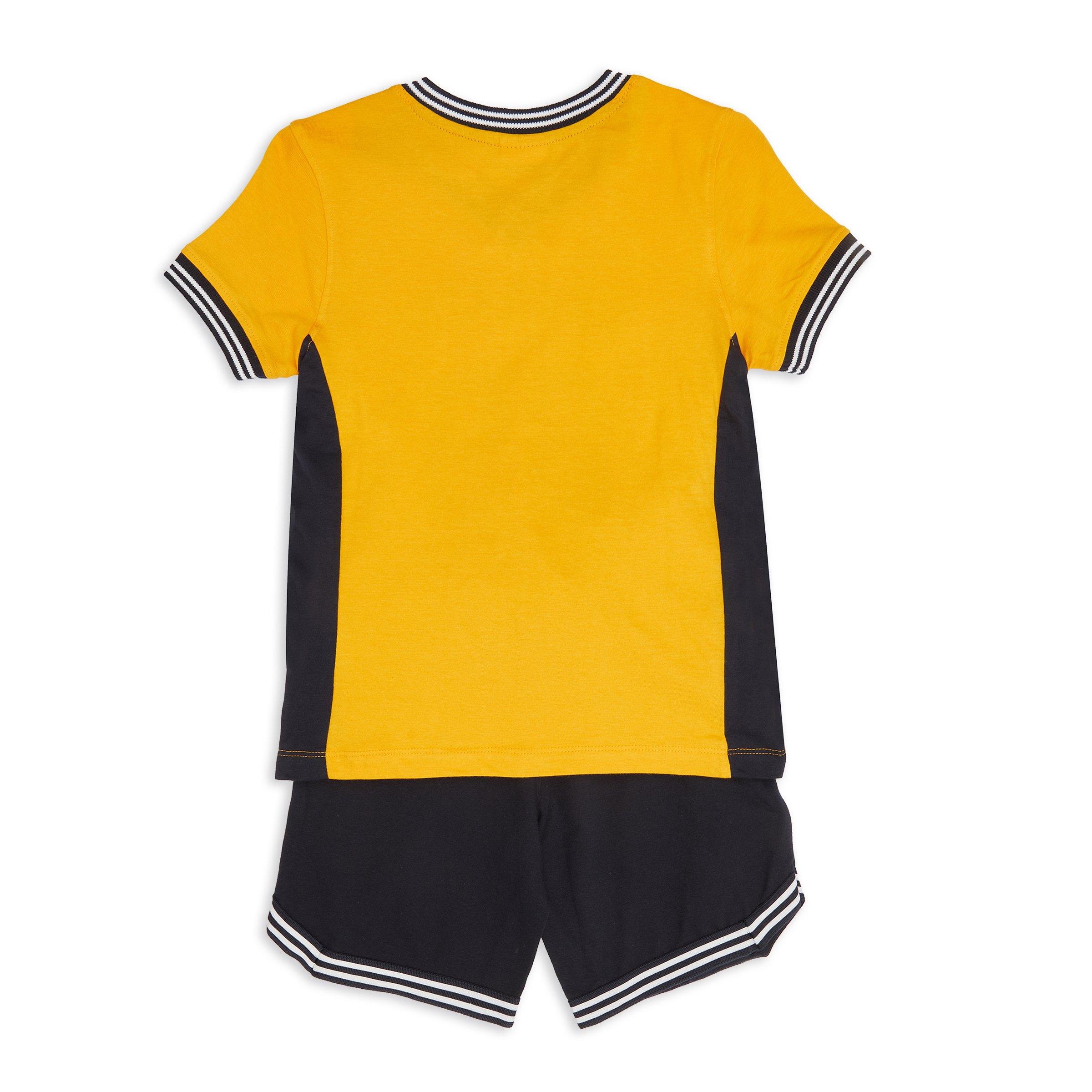 Kid Boy Yellow Basketball Set 3155101 Naartjie