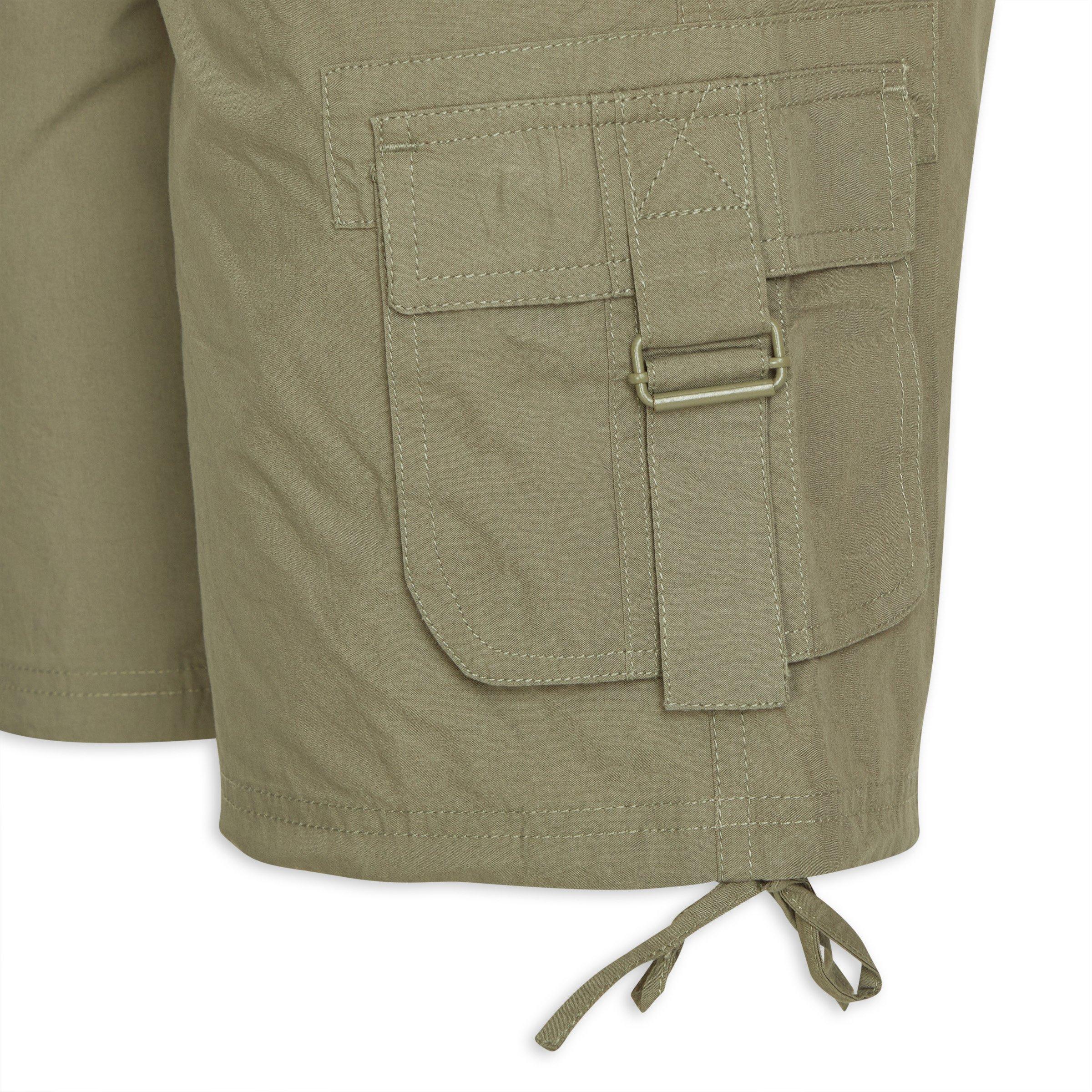Khaki Green Utility Shorts (3155708) | OUTBACK RED