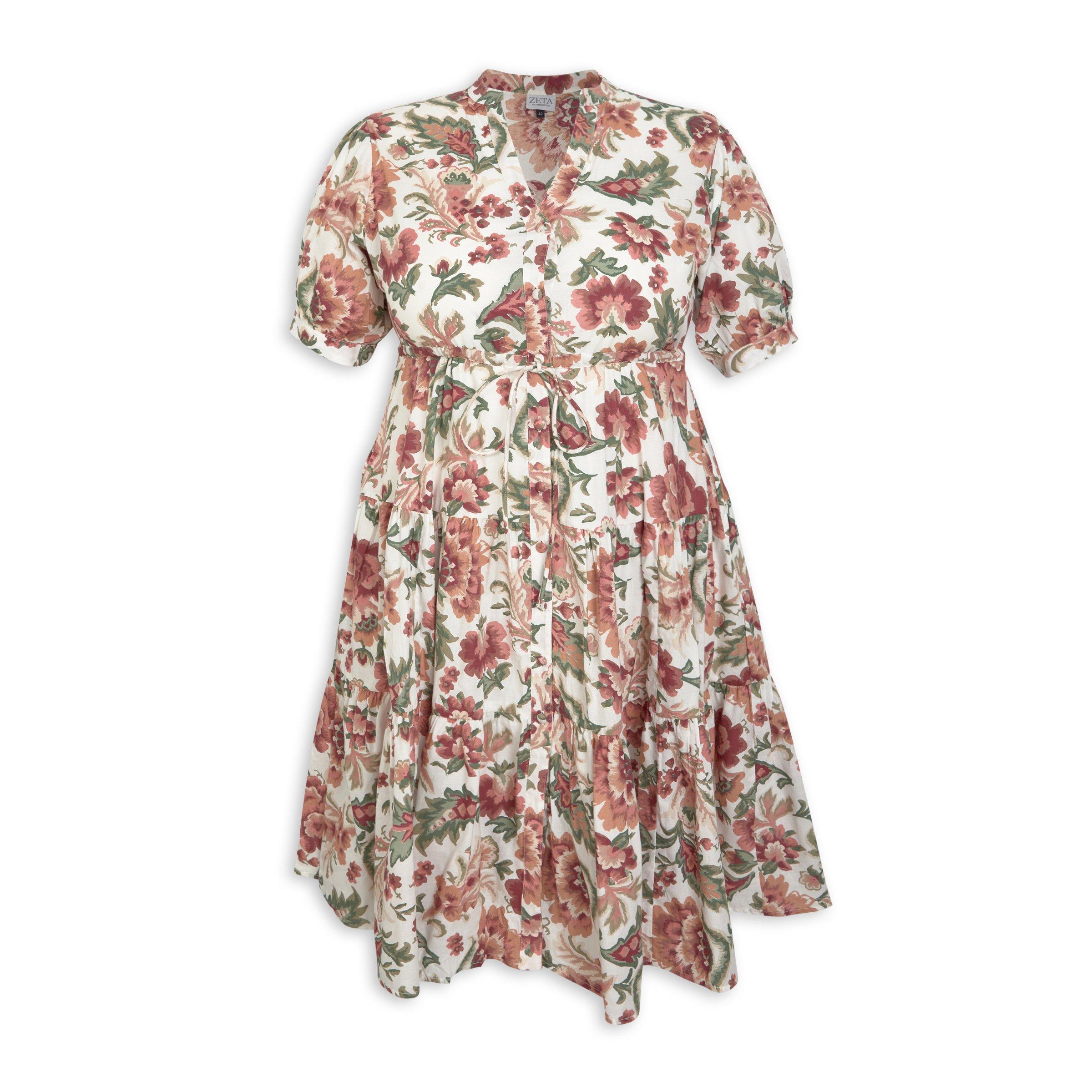 Floral Plus Size Dress (3155913) | Zeta