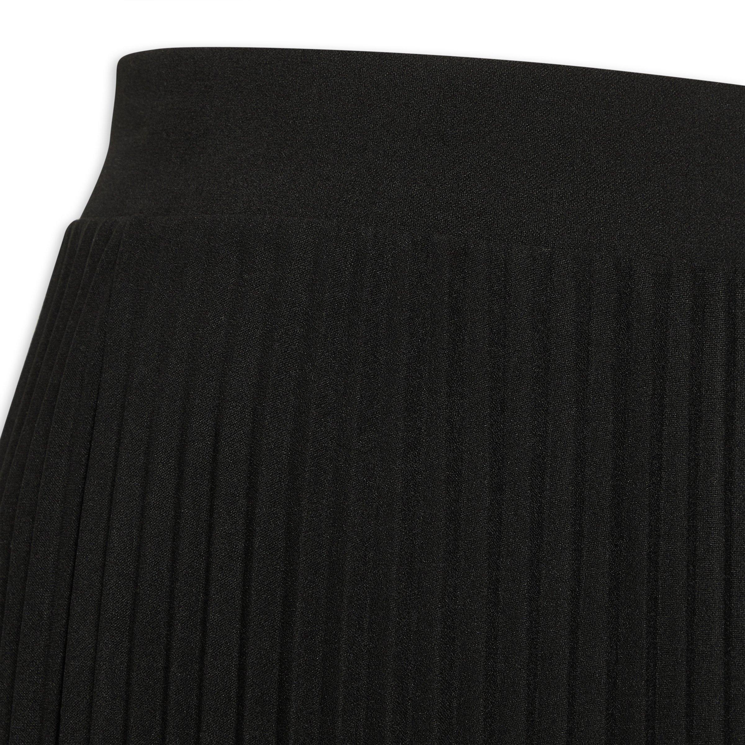Black Crepe Pleated Skirt (3156015) | Identity