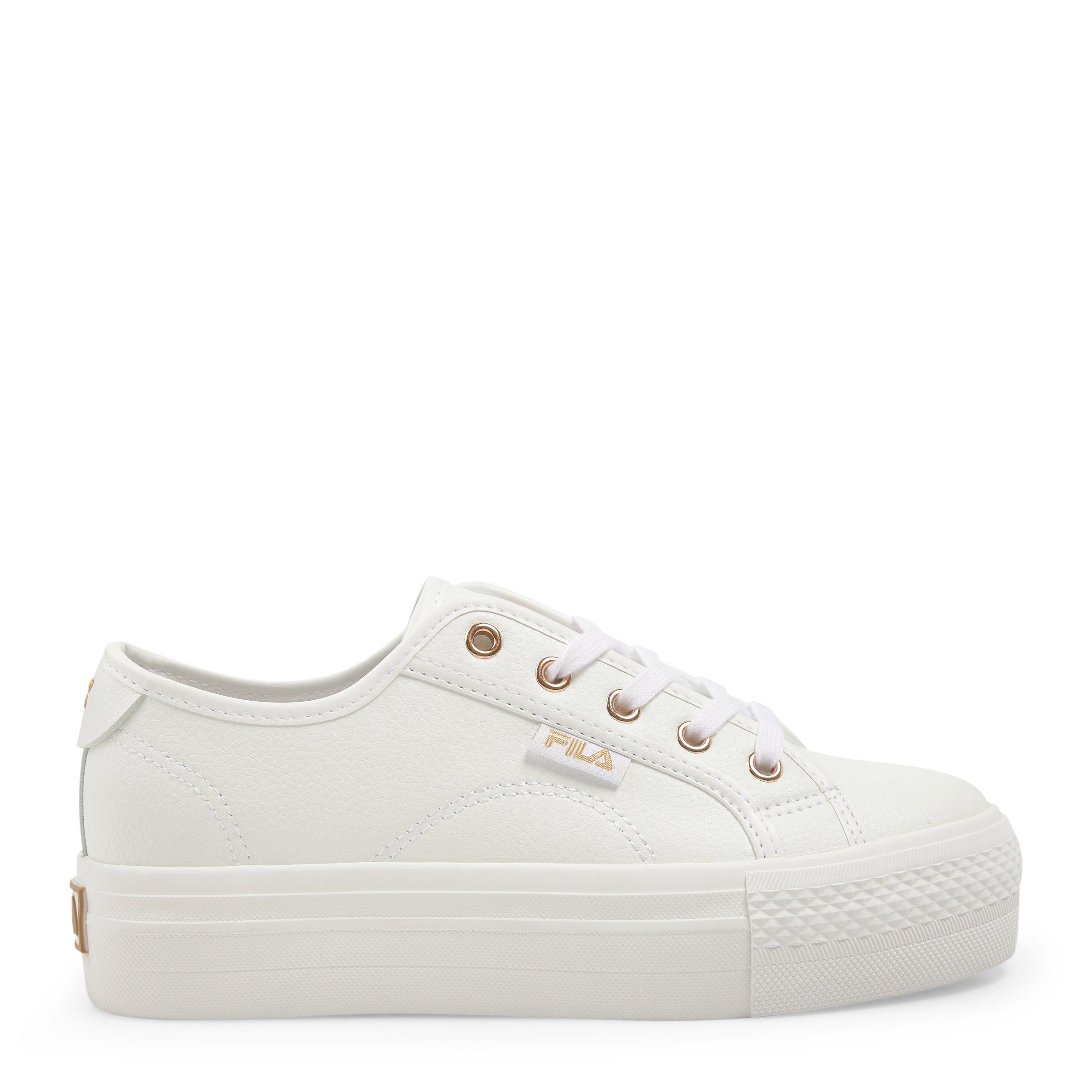 White Alessia MM Platform Sneakers 3156369 Fila