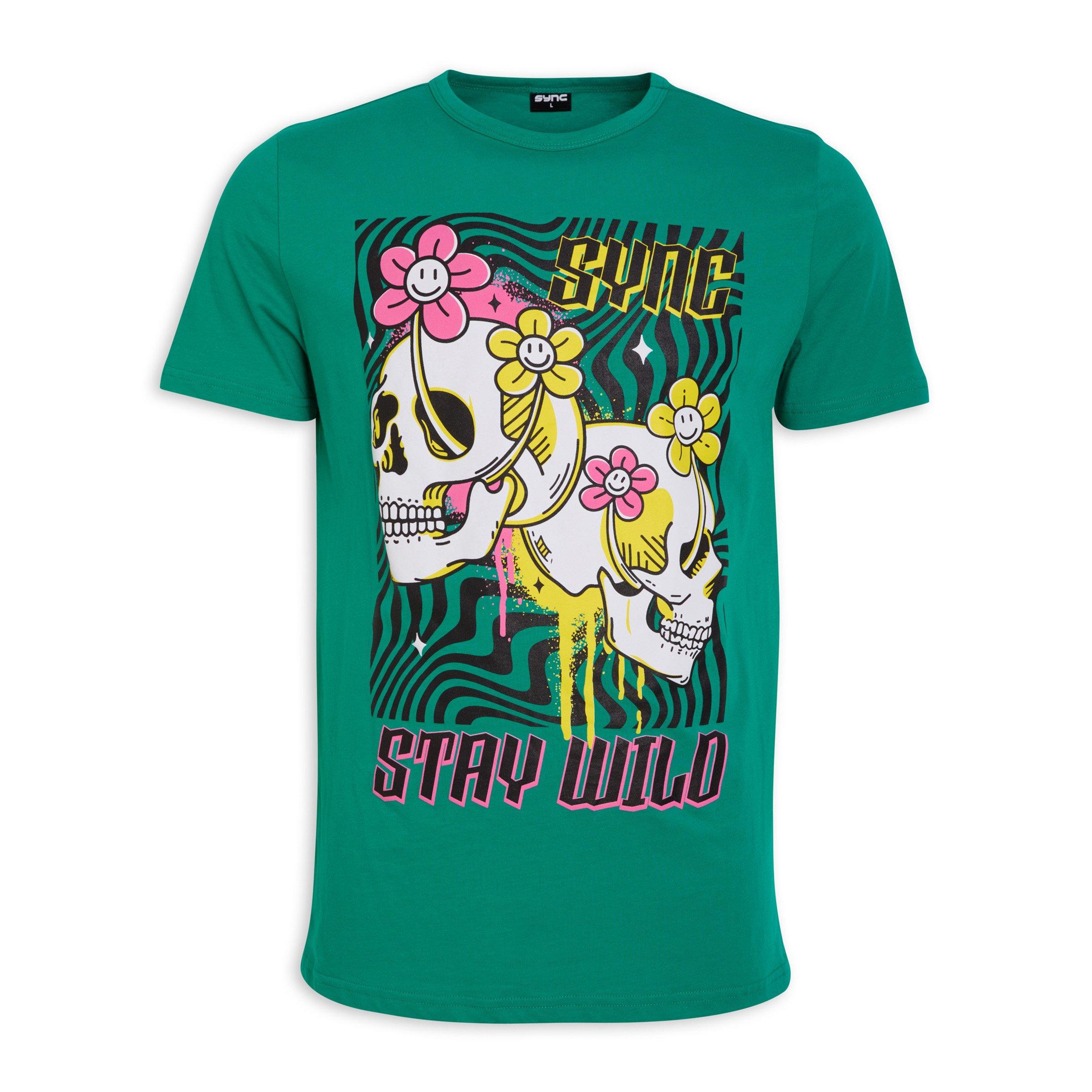 Teal graphic tee (3156491) | Identity X Sync