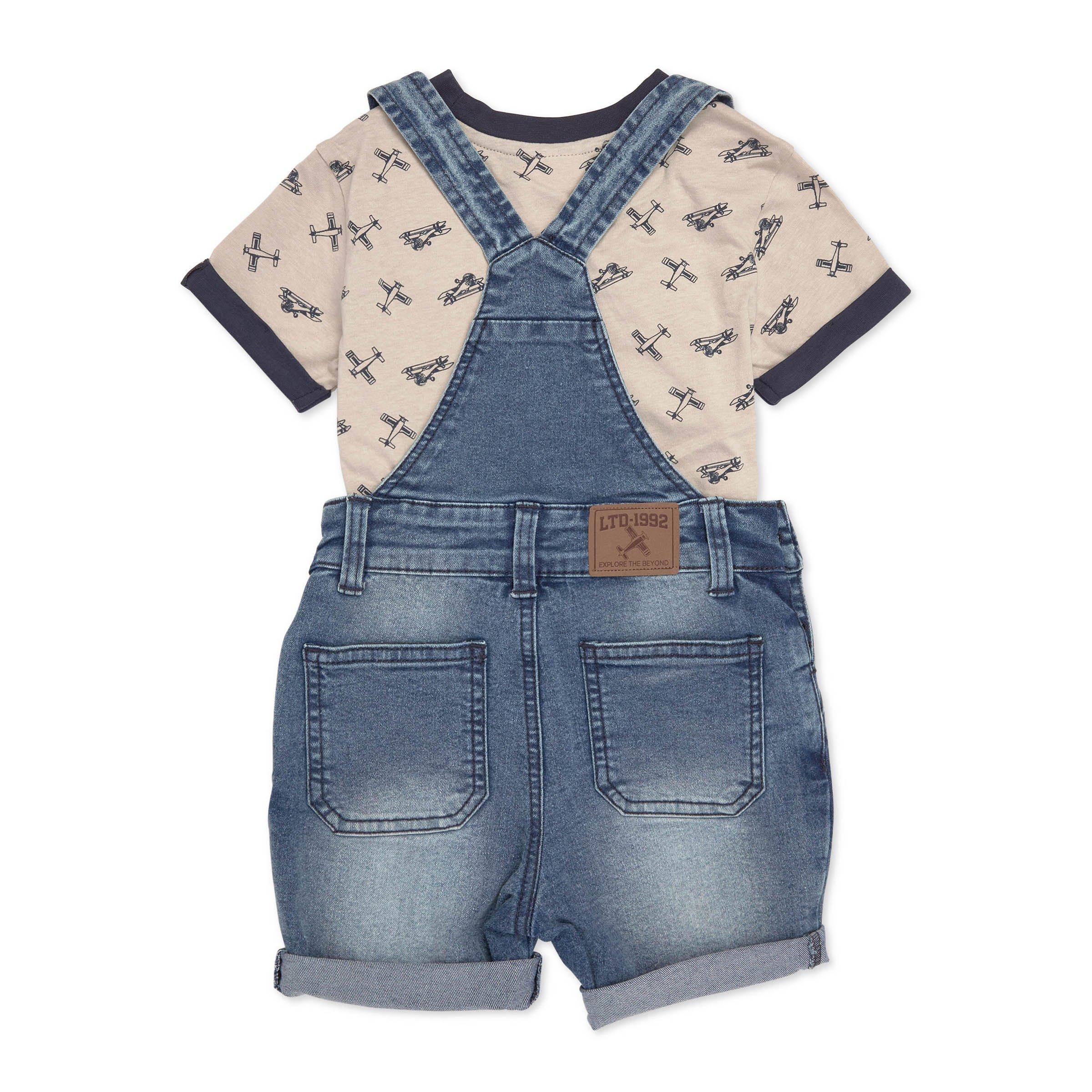 Denim Dungaree set (3156877) | LTD Kids