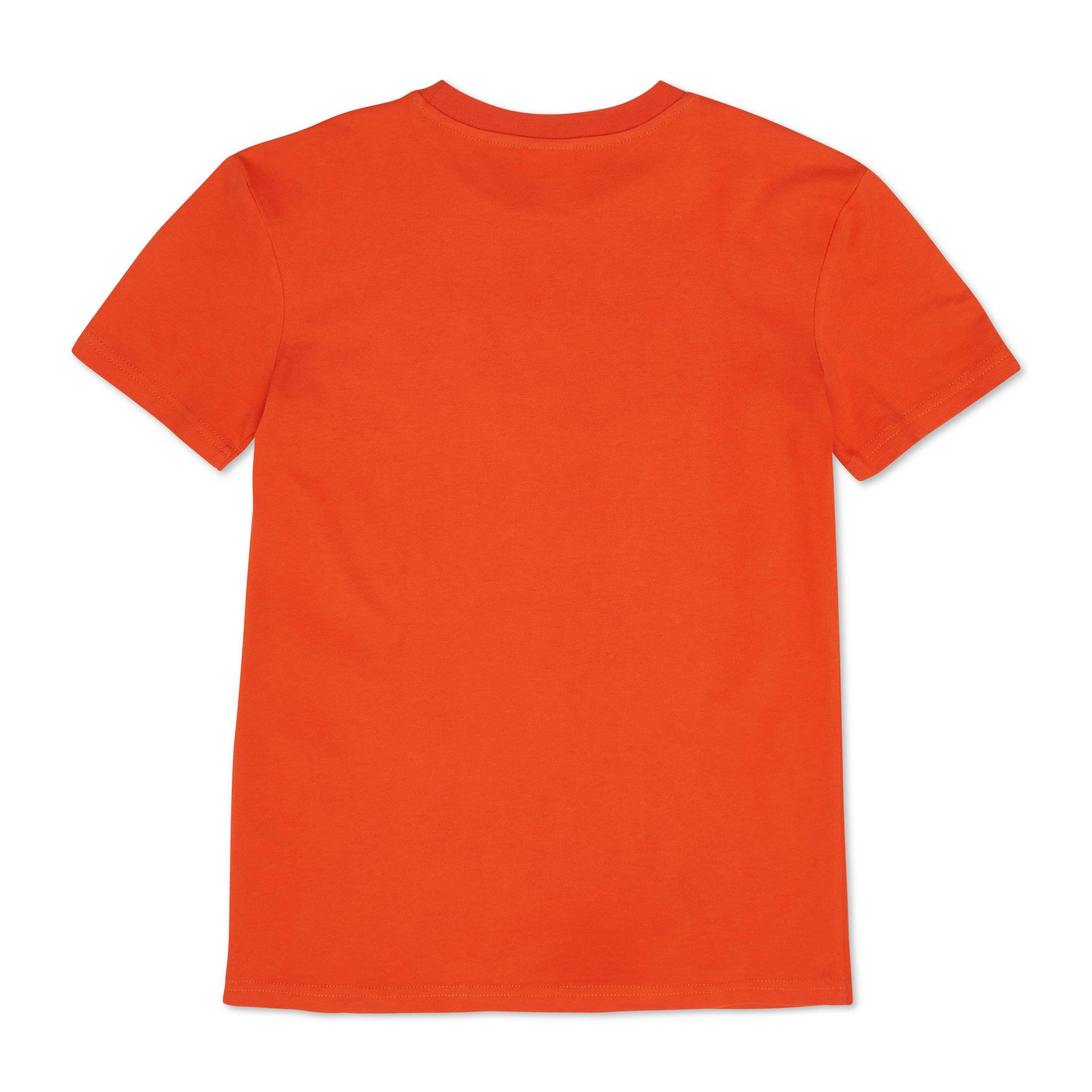 Orange colour ki t-shirt best sale