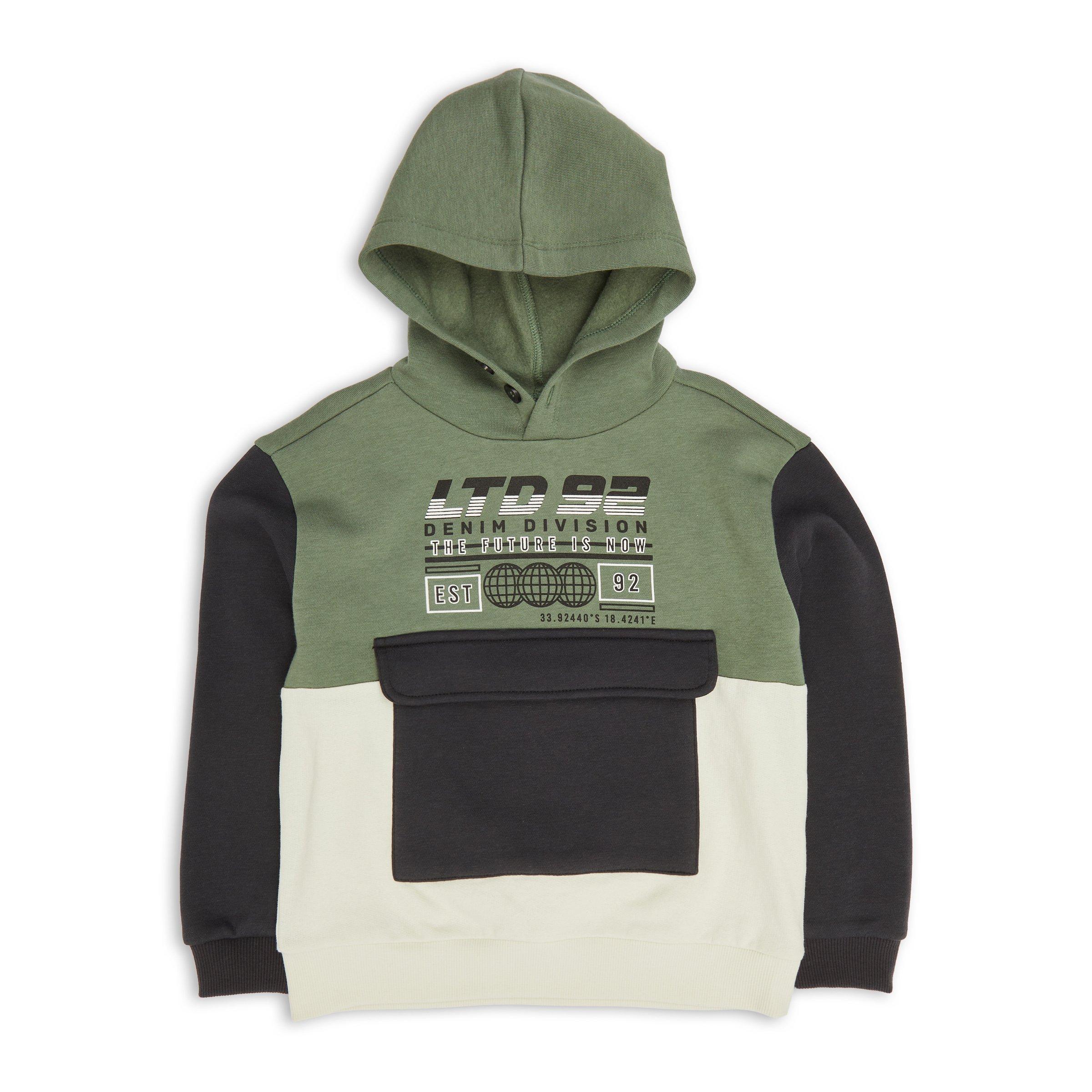 Kid Boys Green Hoodie 3158032 LTD Kids