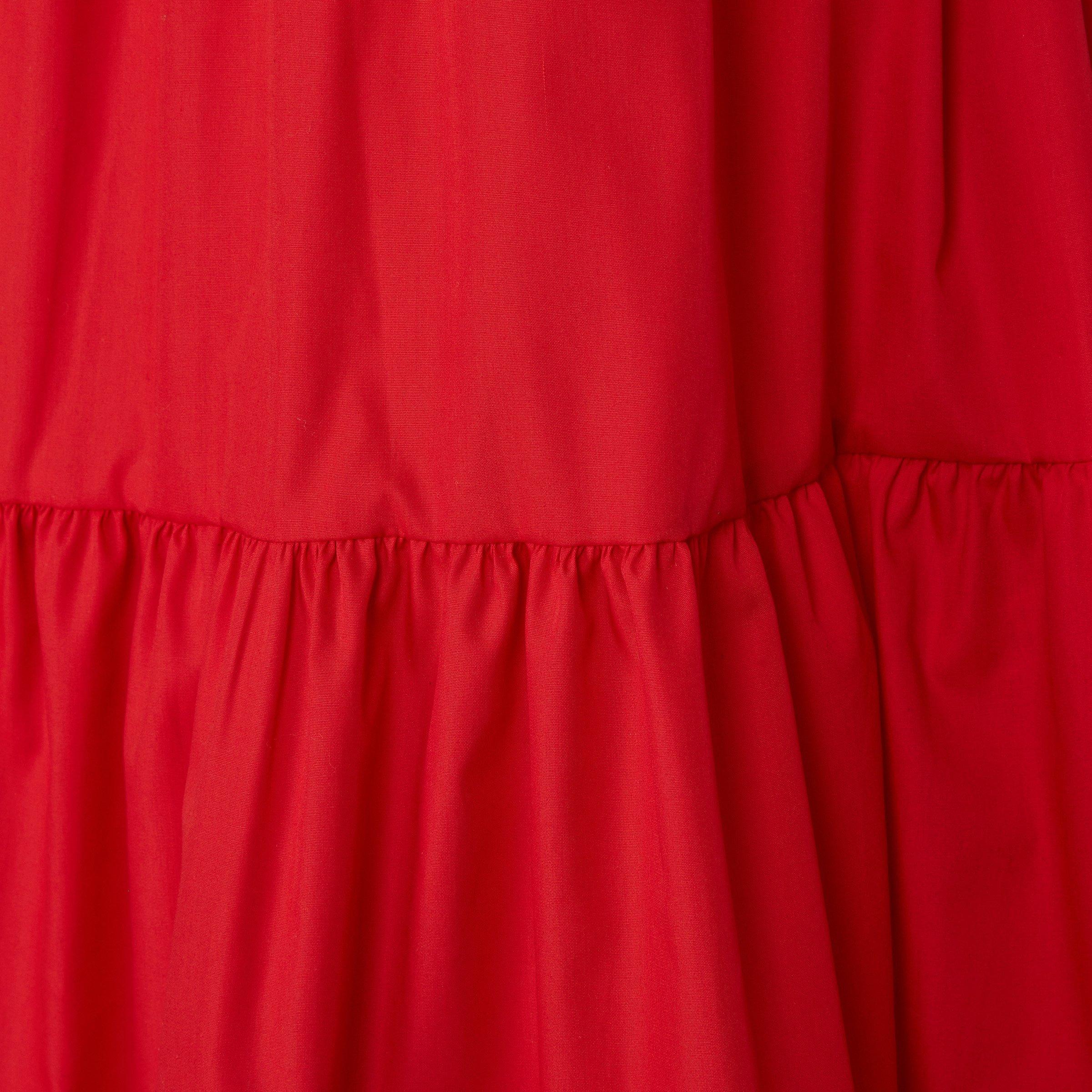 Red Tiered Dress (3158105) | Identity