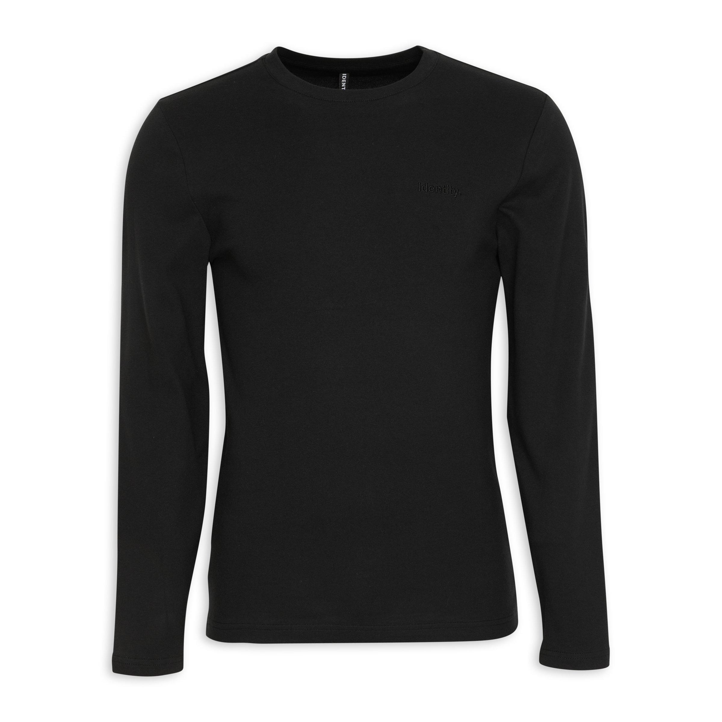 Black Long Sleeve T-shirt (3158240) | Identity
