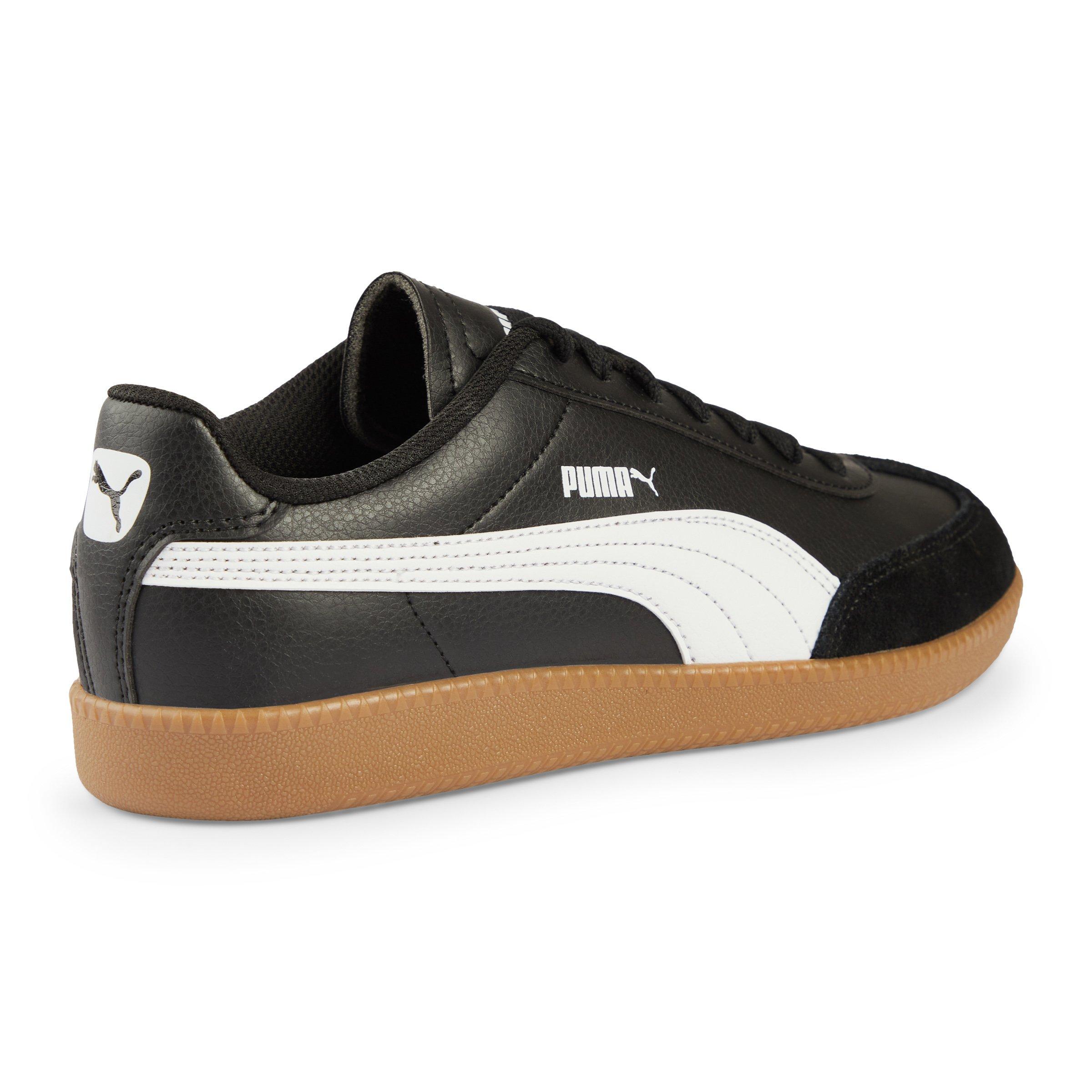 All black pumas with gum bottom best sale