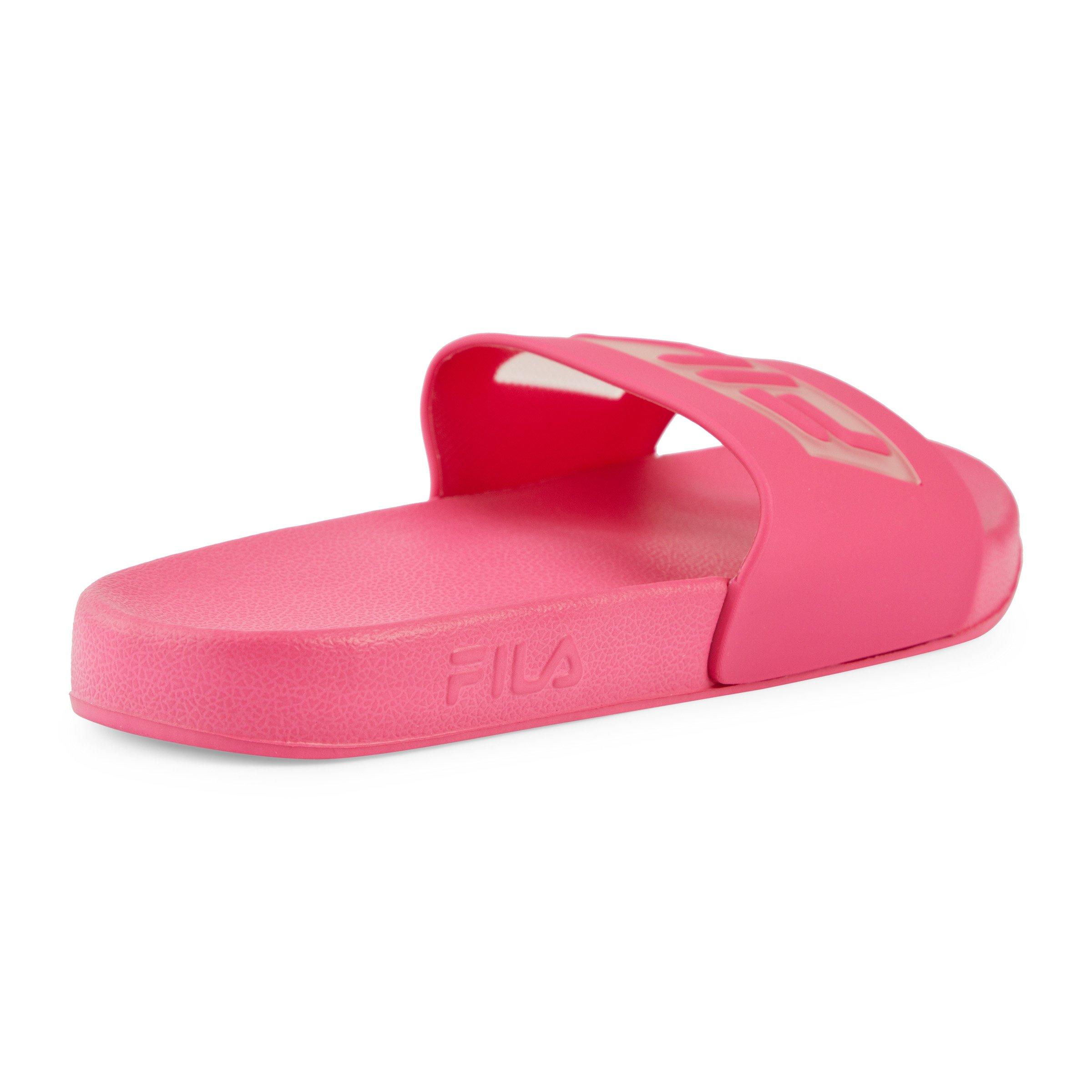 Pink fila sliders online