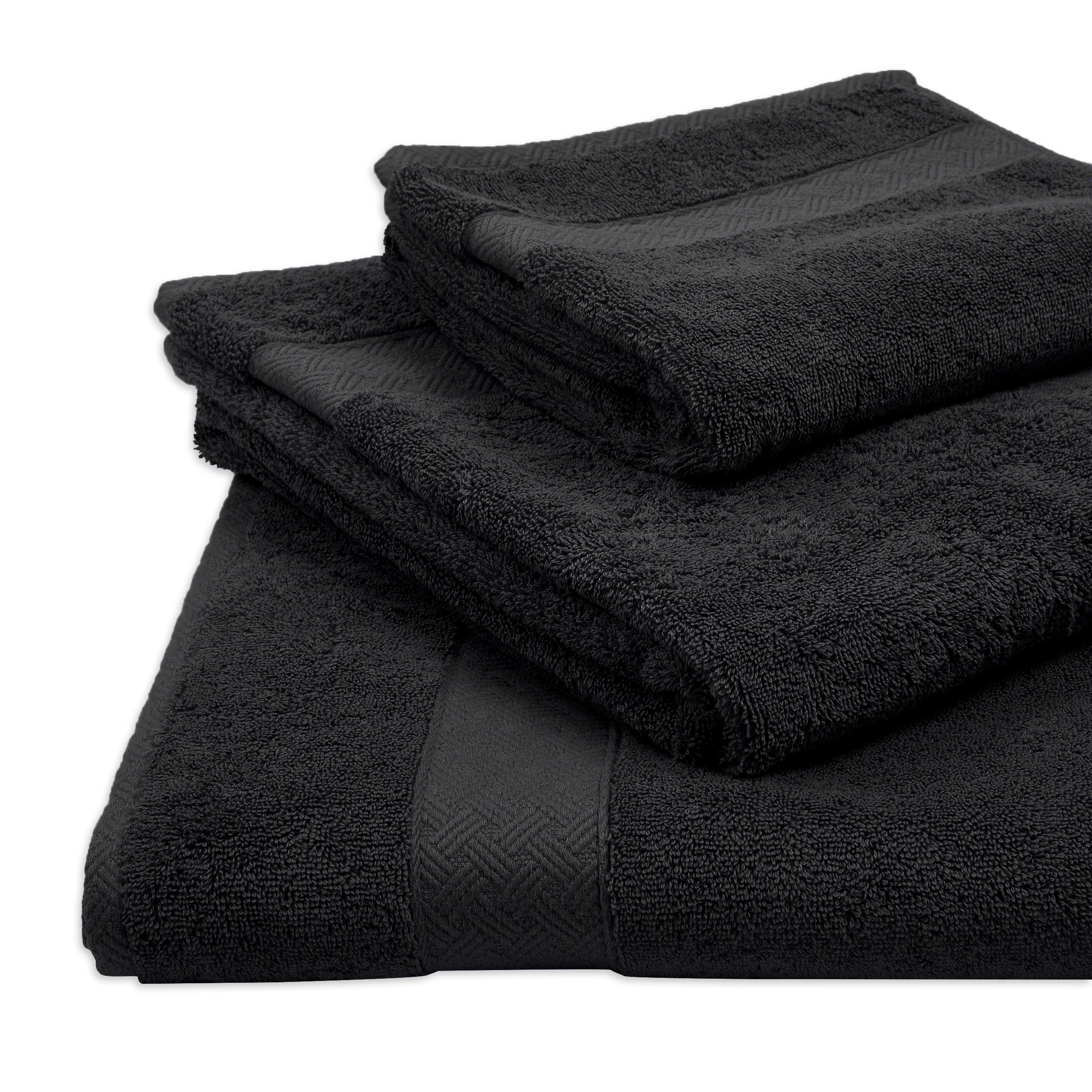 Cotton Black Towel Collection 3159336 Loads of Living