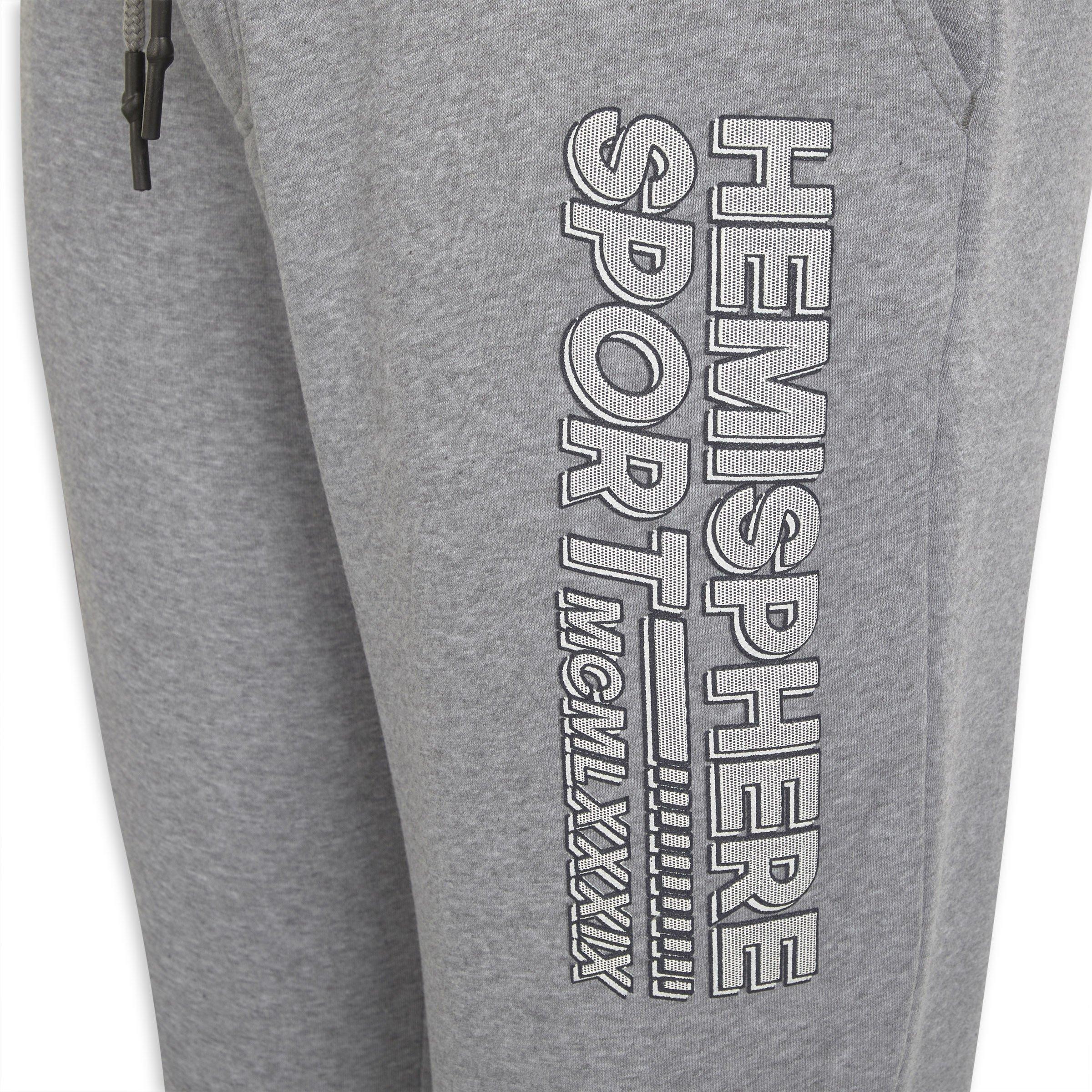 Grey Branded Jogger Pants 3159428 Hemisphere Sport