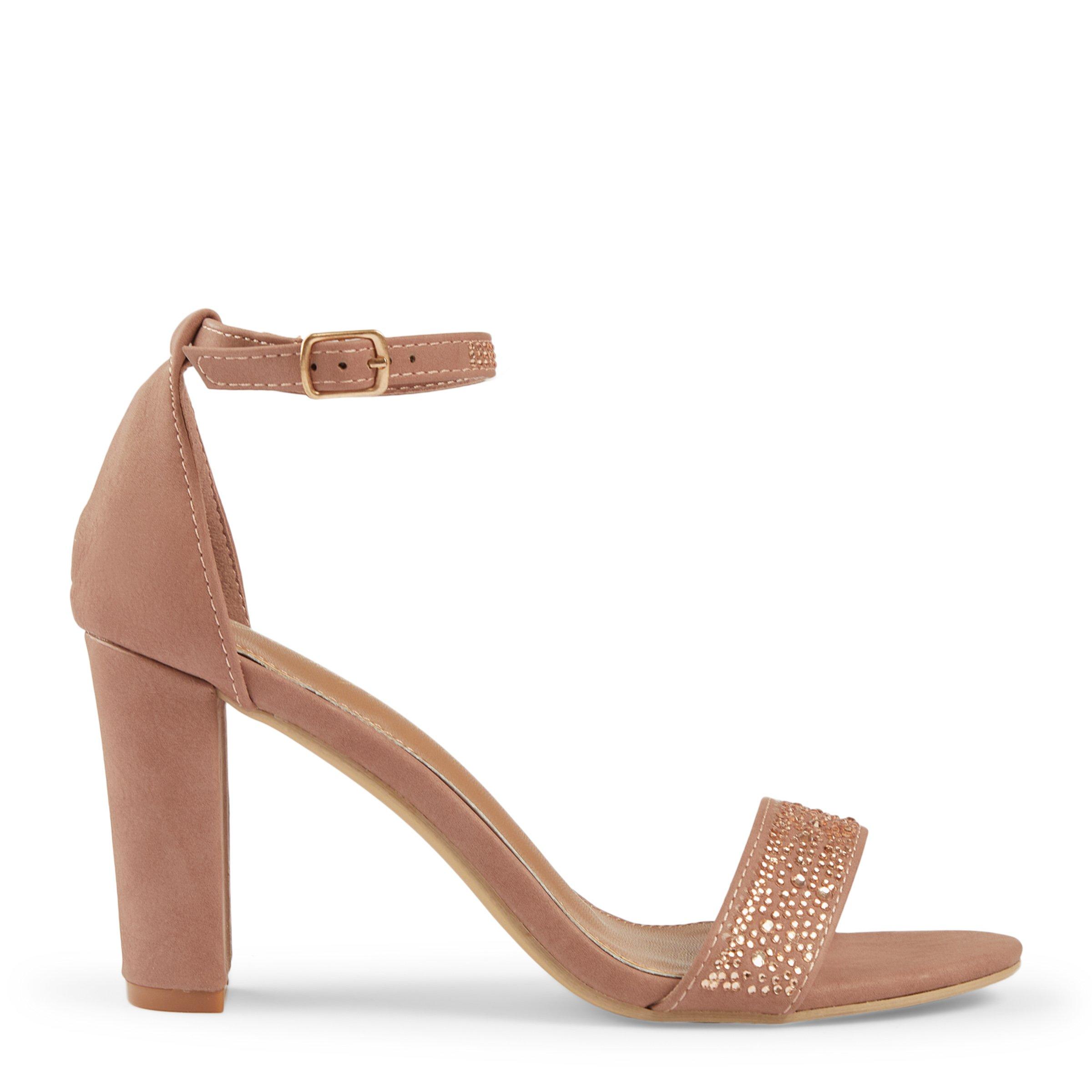 Pink Embellished Ankle Strap Heels 3159927 Truworths