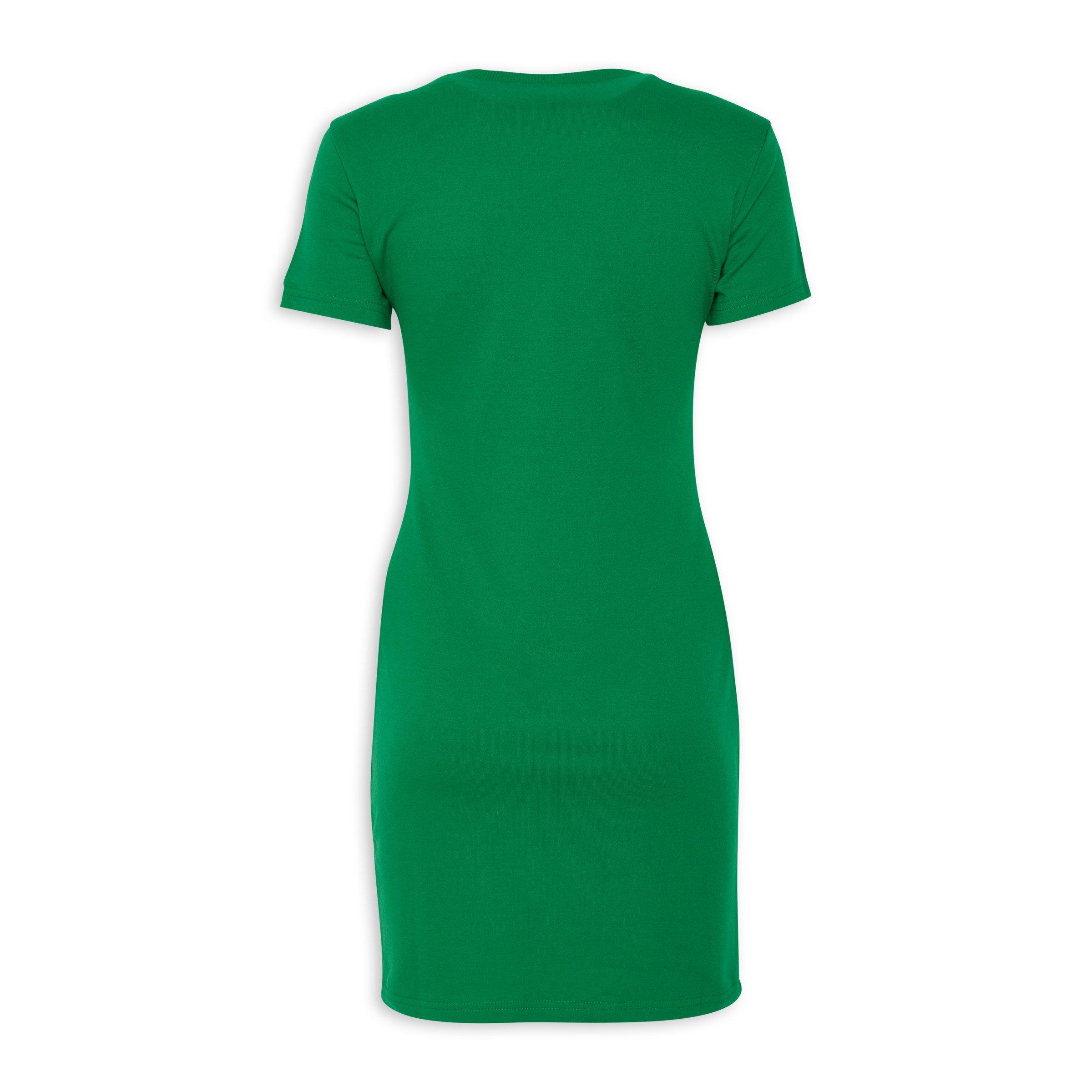 Green T shirt Dress 3159965 Identity