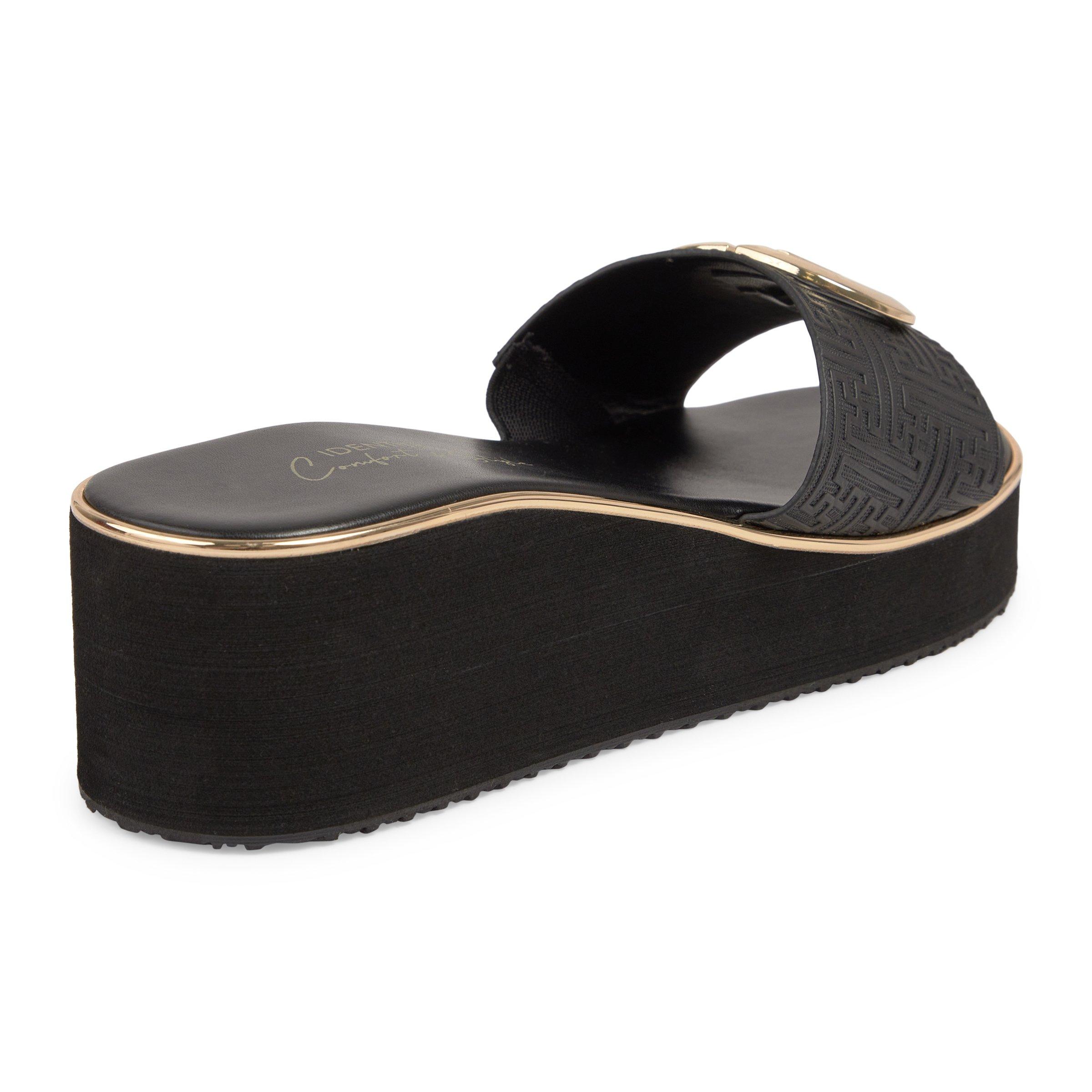 Black Platform Sandals (3160137) | Identity