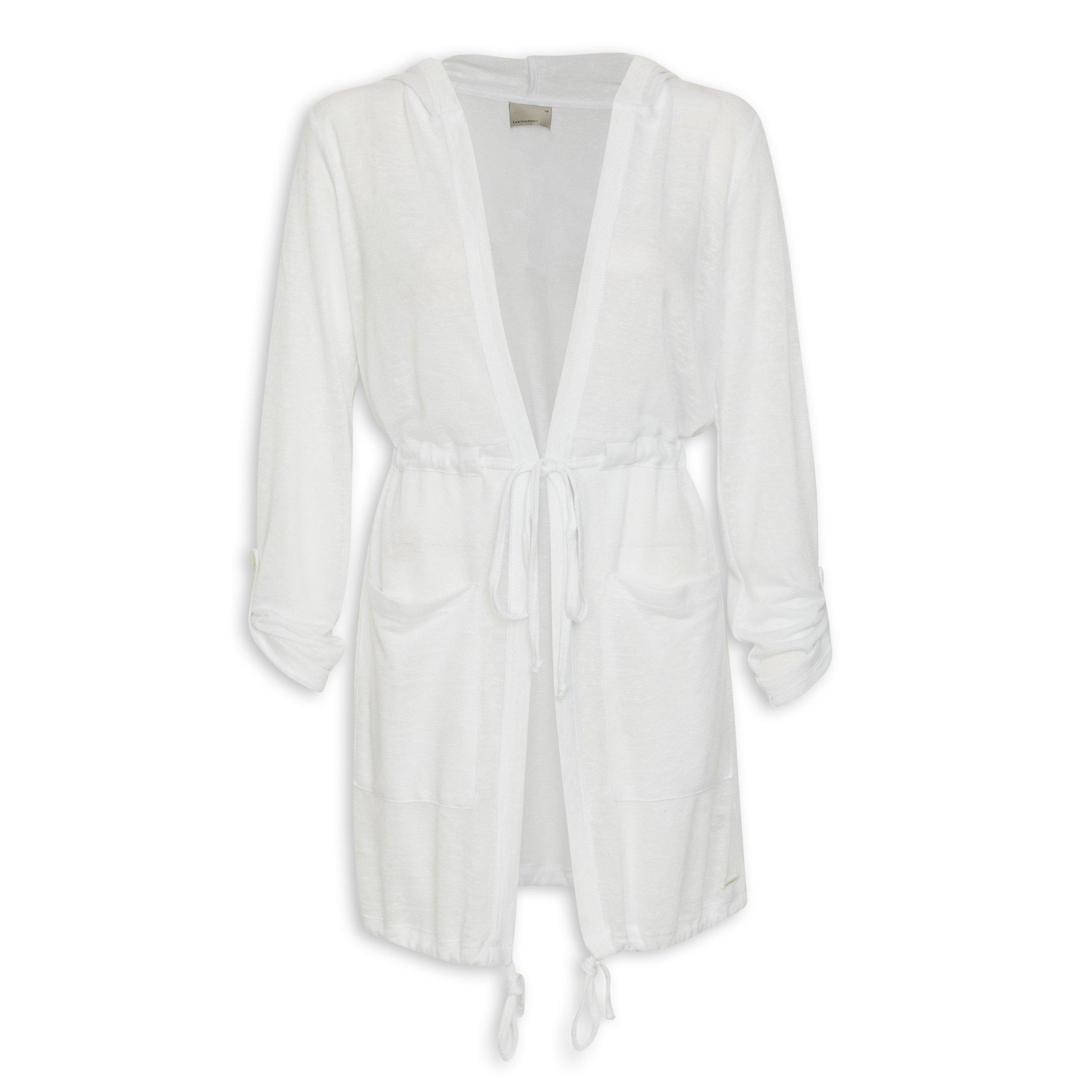 White Hooded Cardigan 3160558 Earthaddict