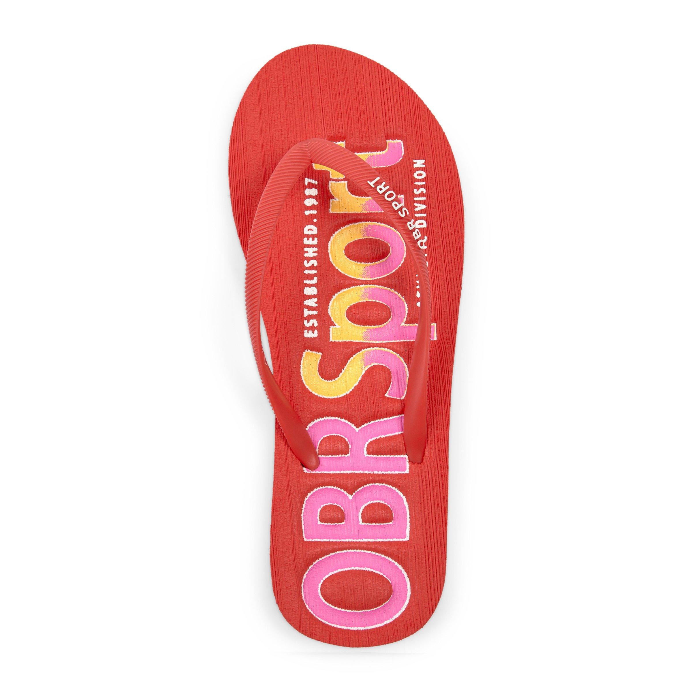 Red Branded Flip Flops 3160674 OUTBACK RED Sport