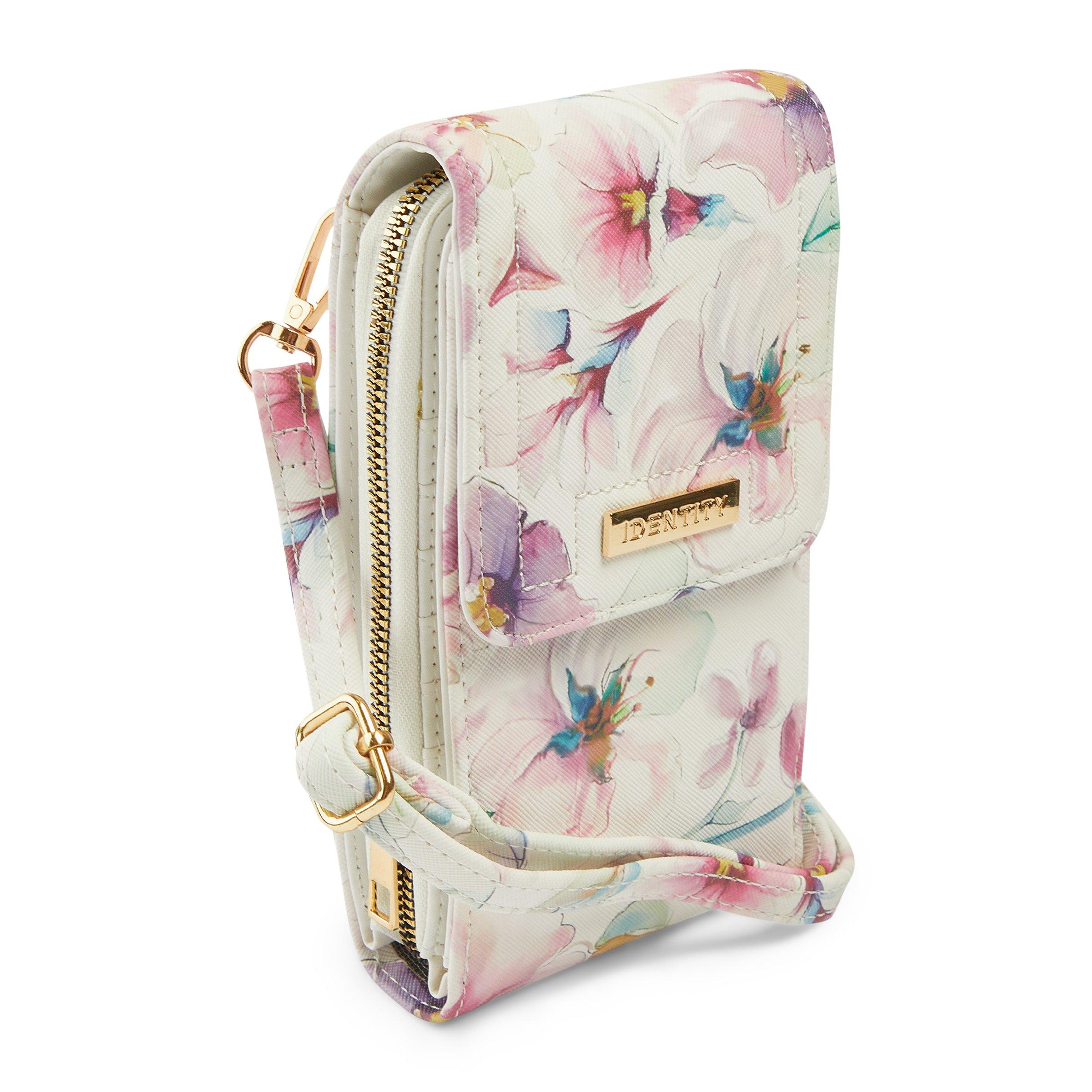 White Floral Cellphone Pouch (3160734) | Identity