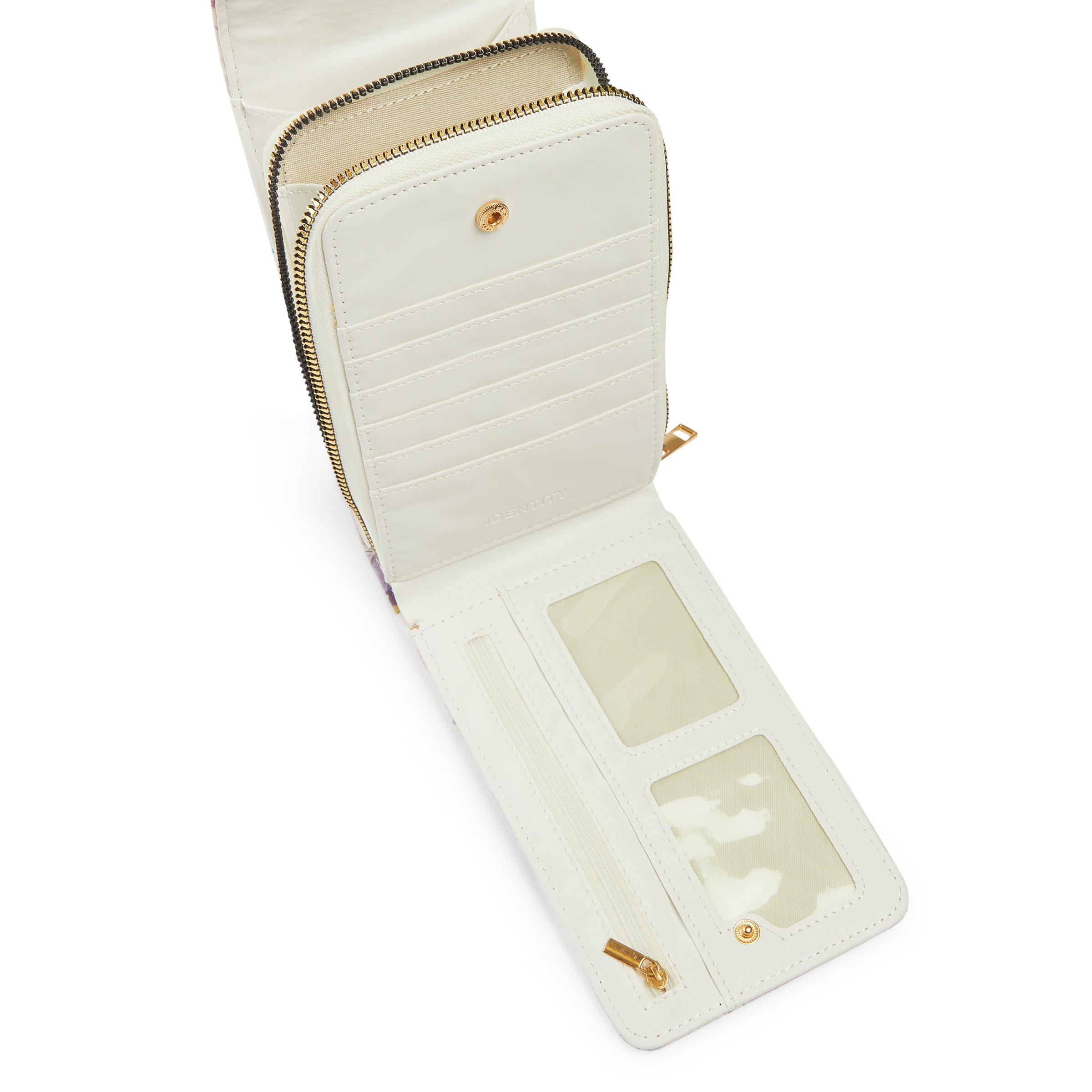 White Floral Cellphone Pouch (3160734) | Identity