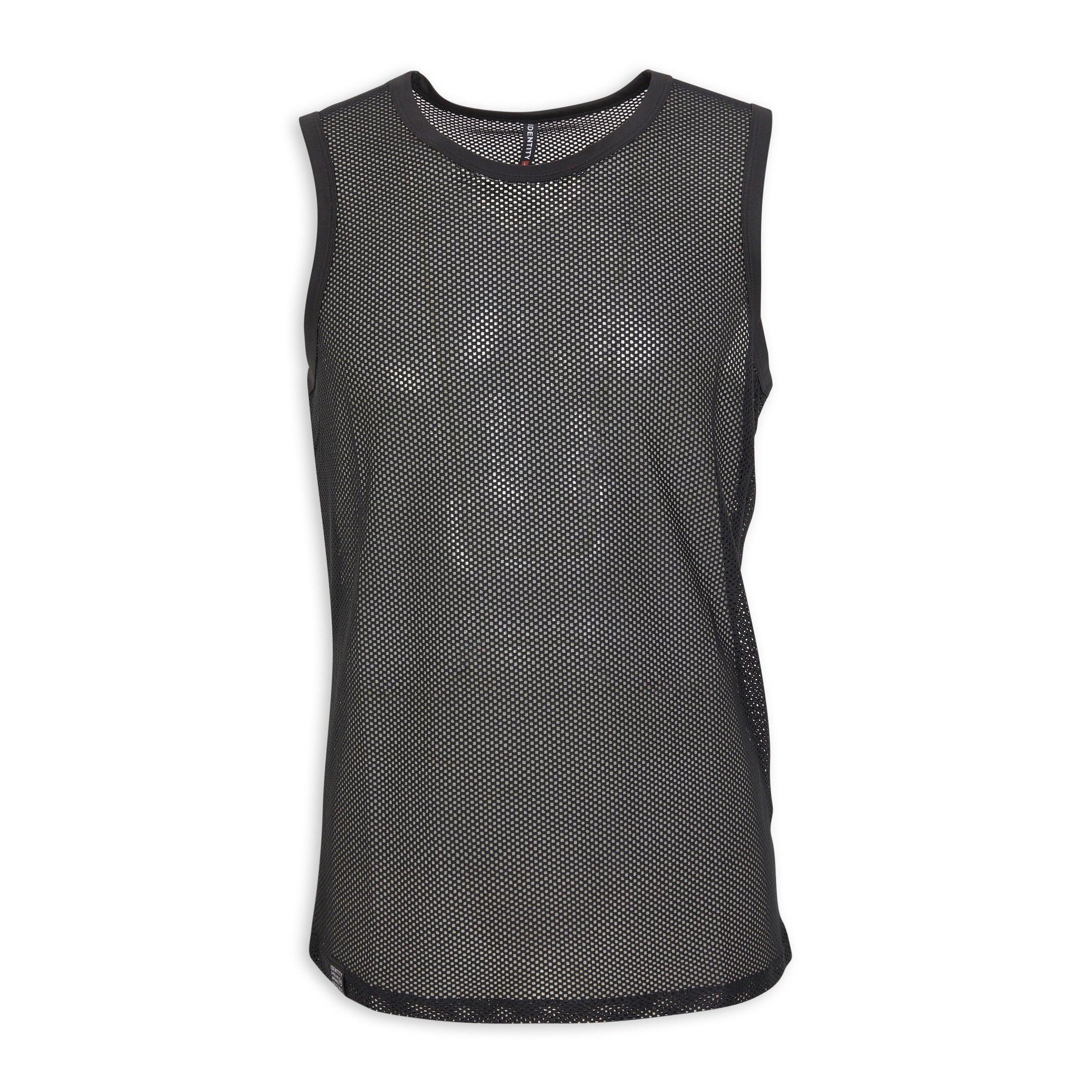 Black Mesh Vest (3160968) | Identity