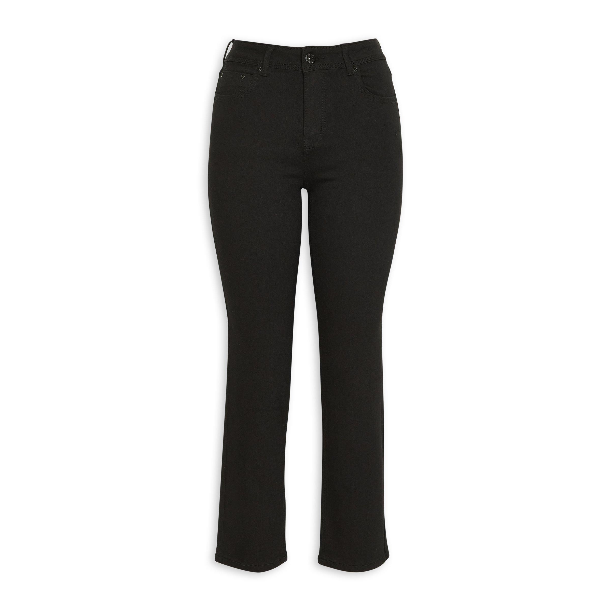 Black Straight Leg Jeggings 3161069 OUTBACK RED