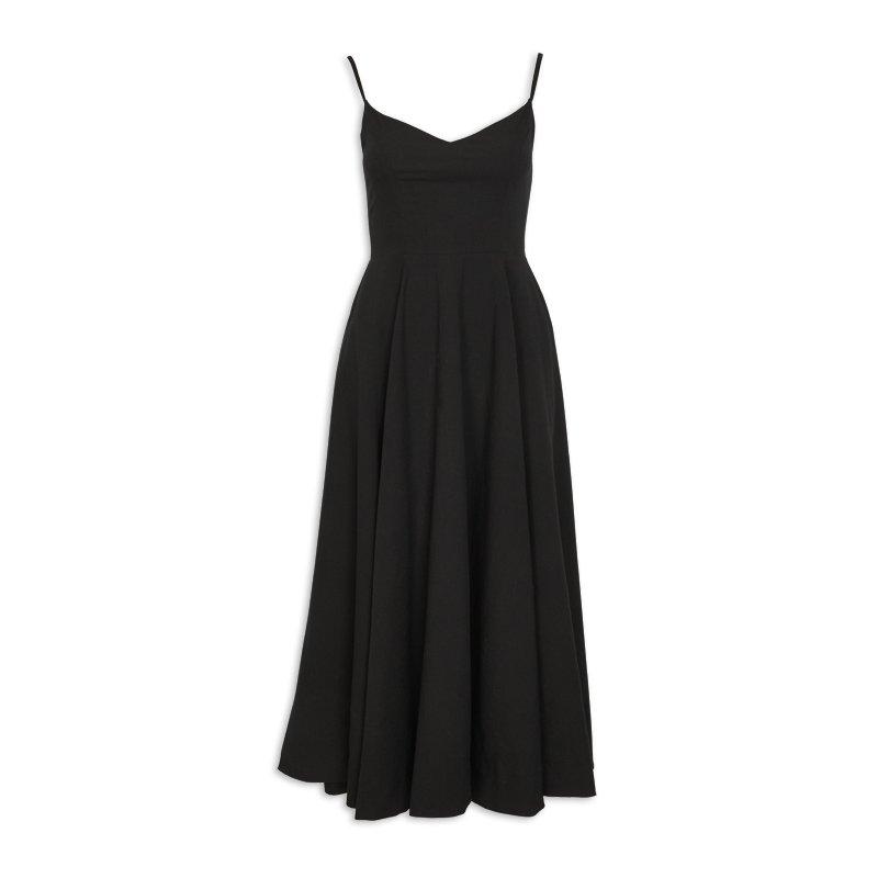 Basic black midi dress hotsell