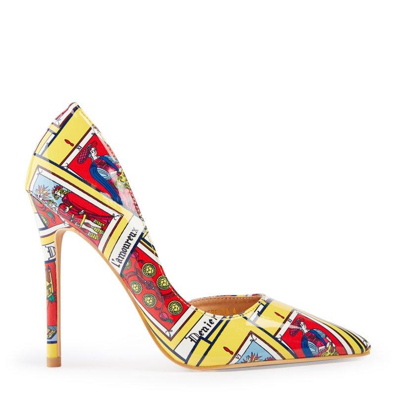 Multi coloured court shoes store