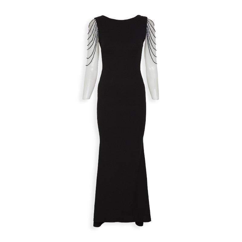 Black Beaded Dress 3167860 RSVP