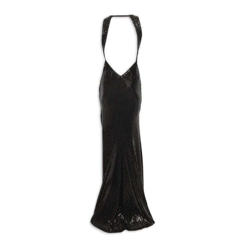 Black Open Back Maxi Dress 3168257 Phenomena