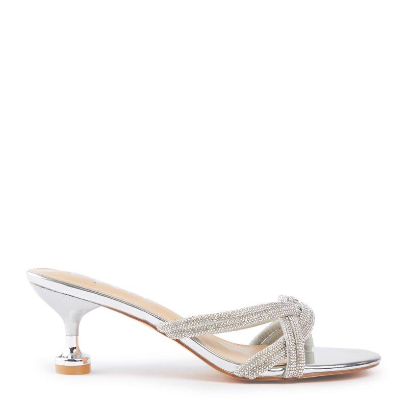 Small silver heel store