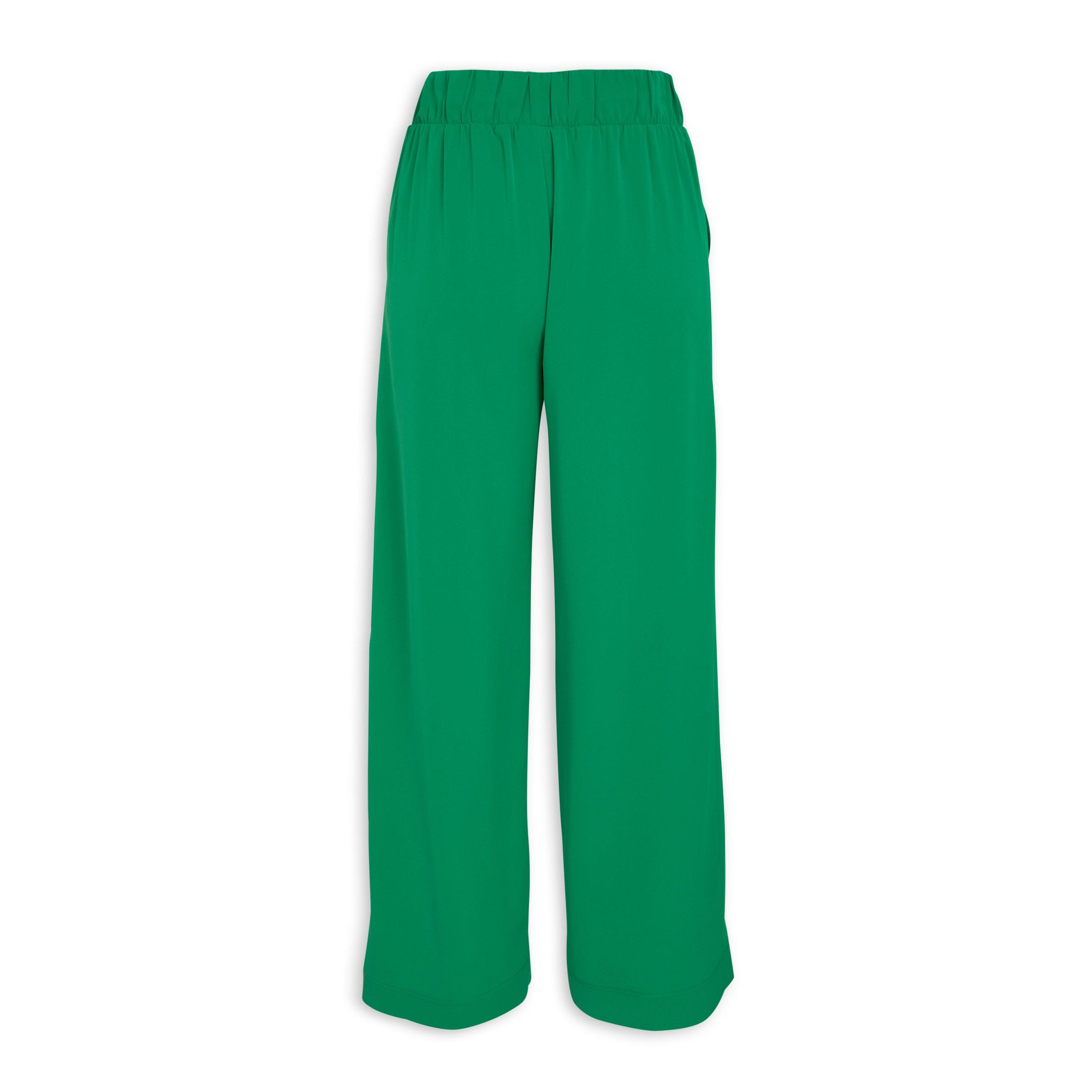 Green Wide Leg Pants (3176718) | Truworths