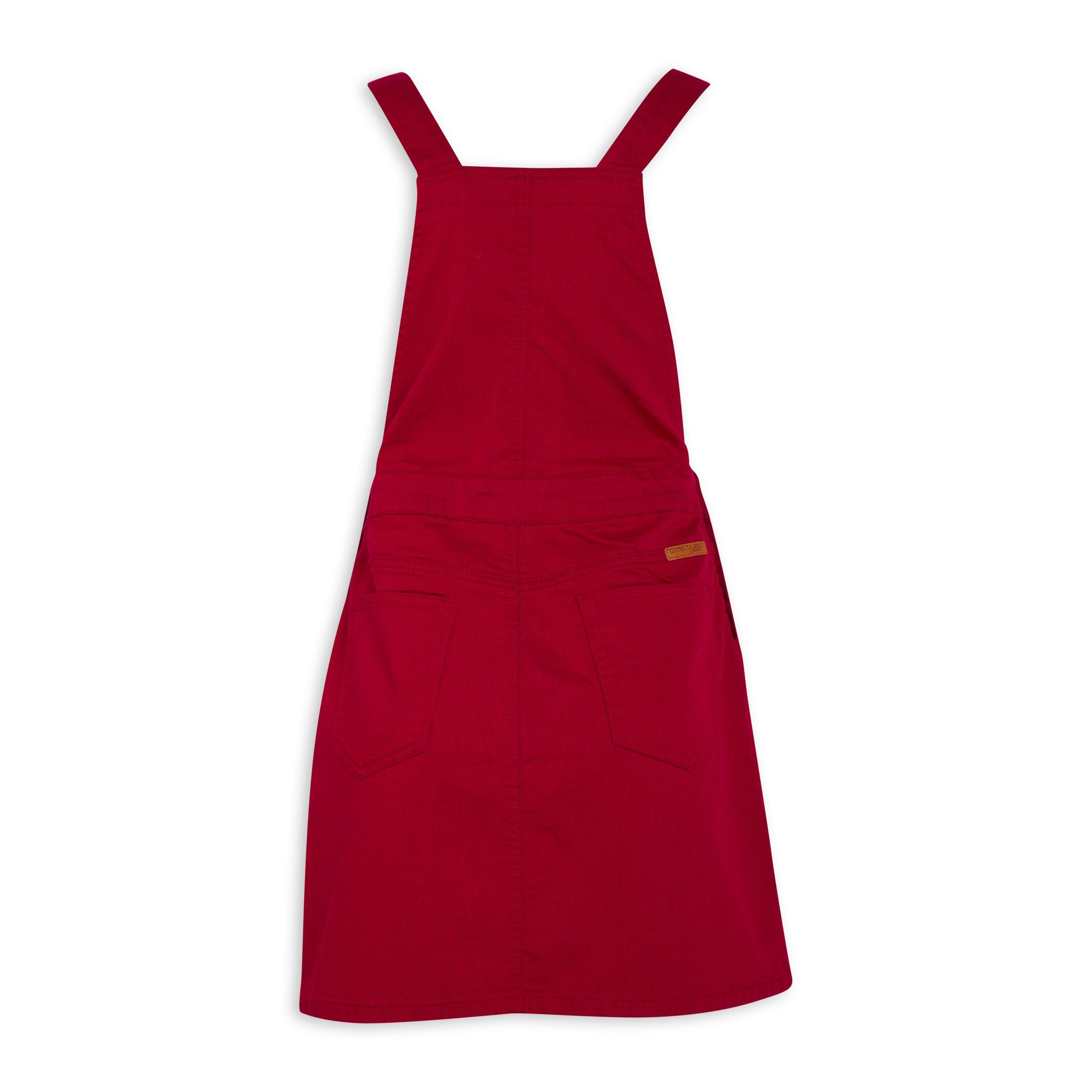 Red Pinafore Dress (3177110) | OUTBACK RED