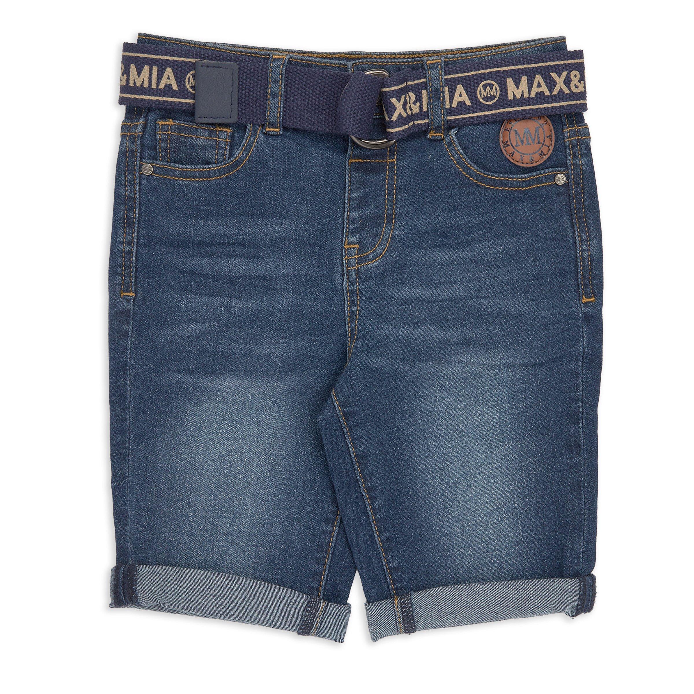 Boys blue jean shorts online