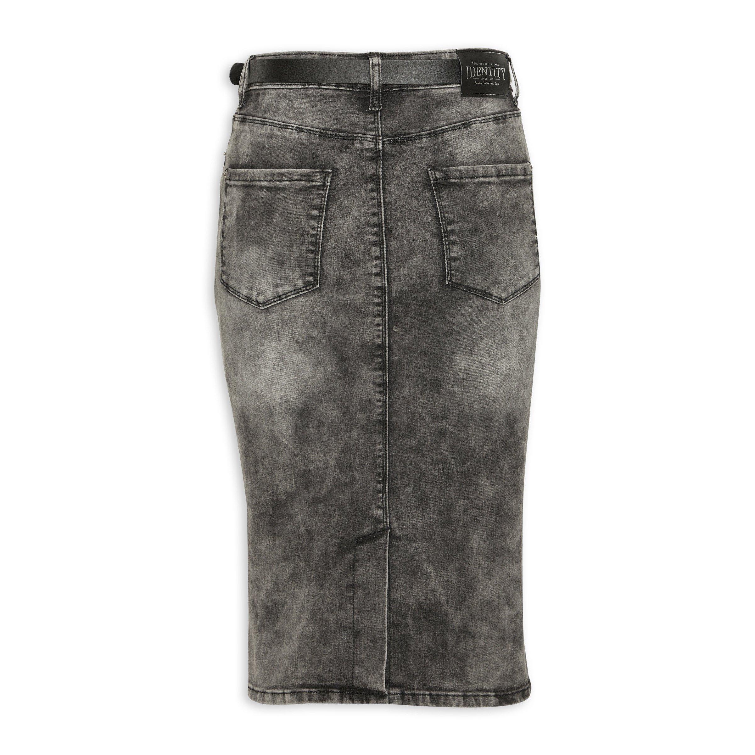 Ripped skirt jeans clearance