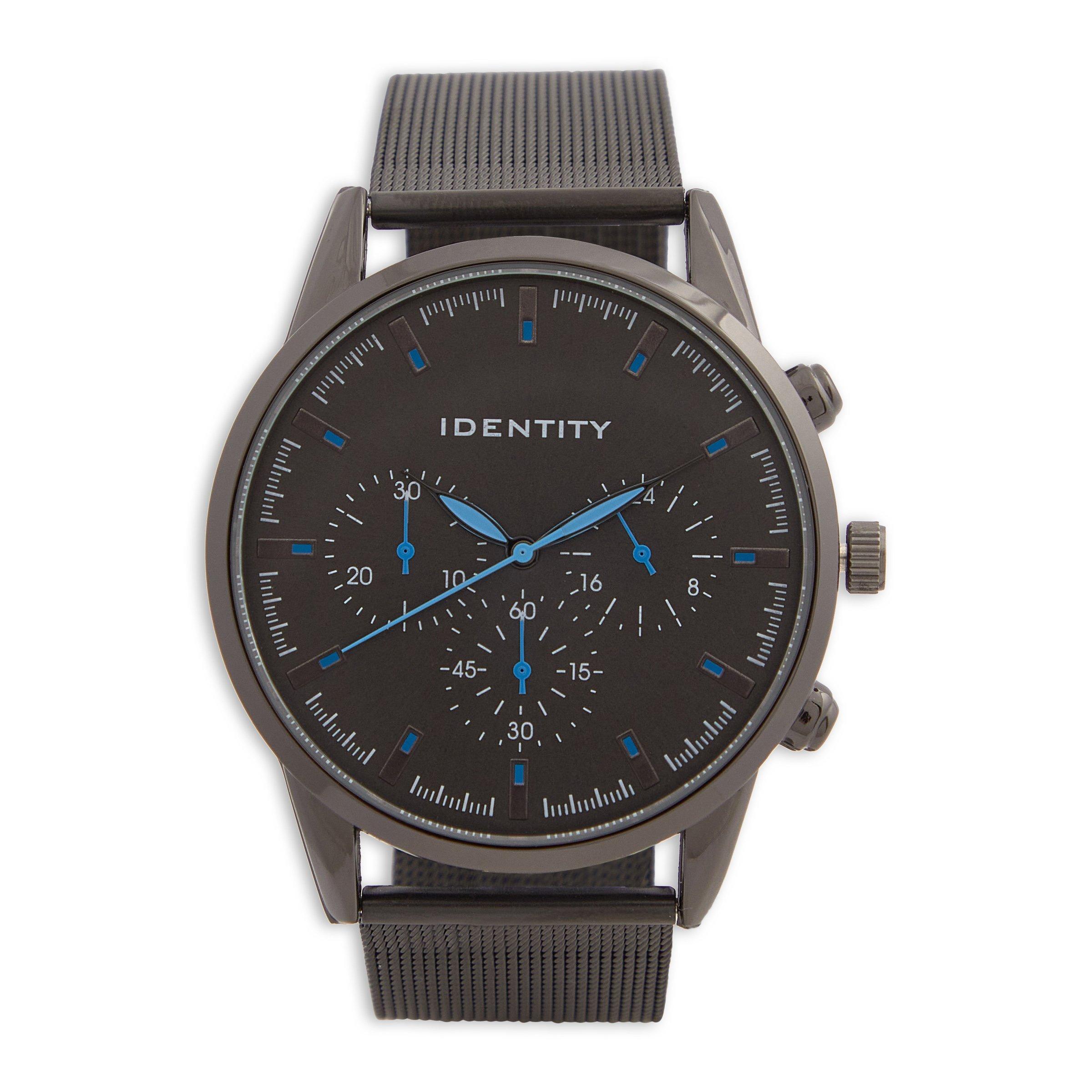 Gunmetal Mesh Watch 3179282 Identity