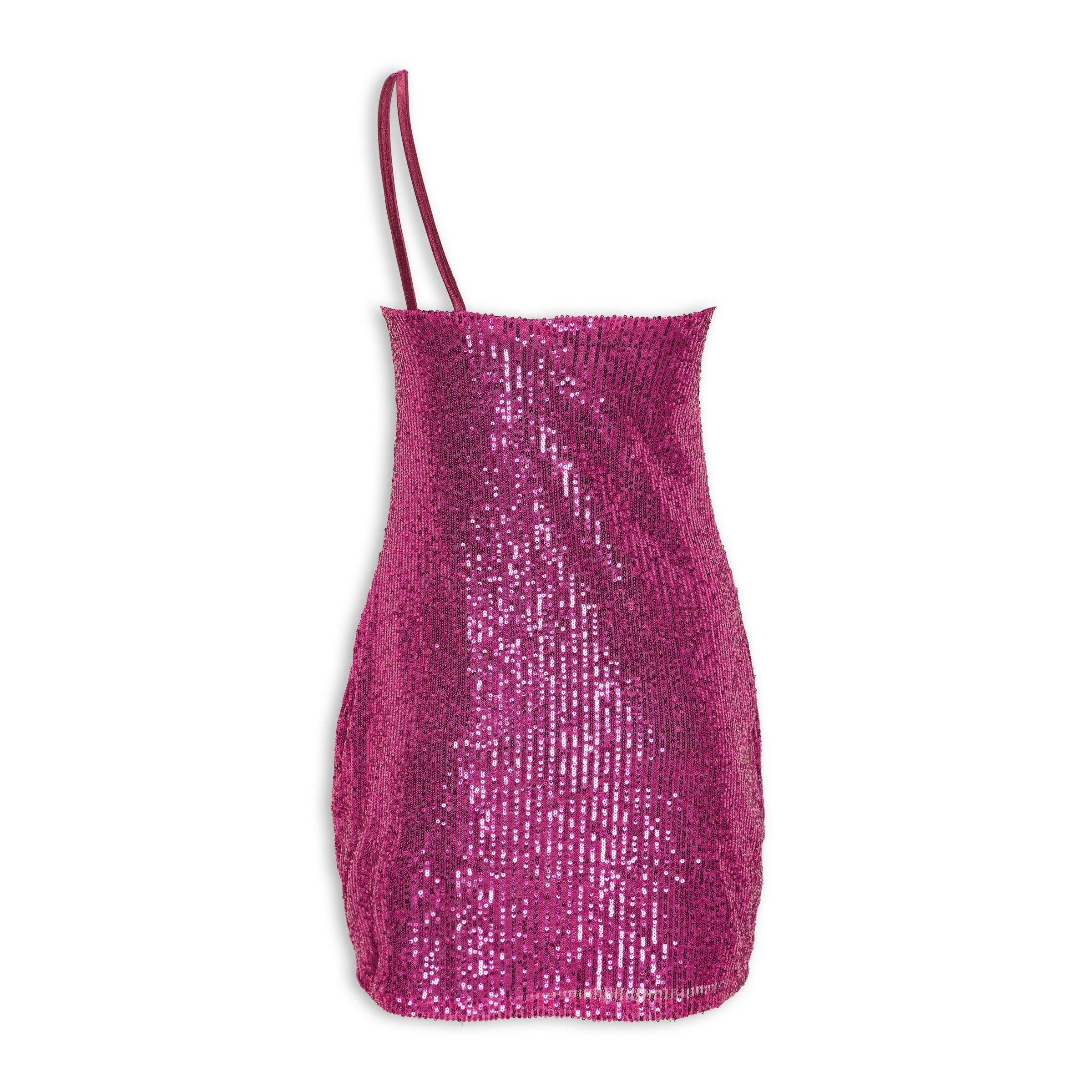 Pink Sequins Shift Dress 3179403 Phenomena