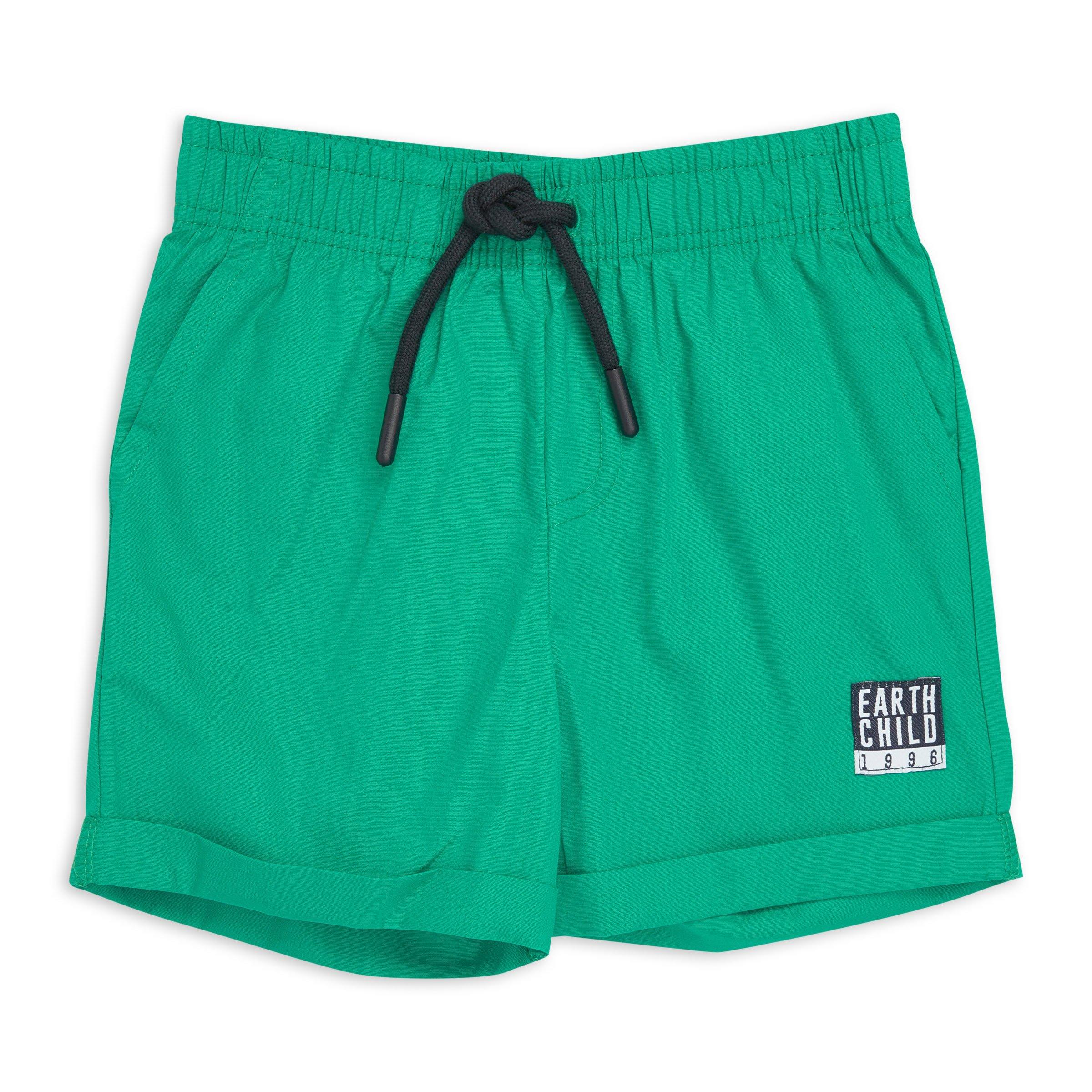 Boys green athletic shorts deals